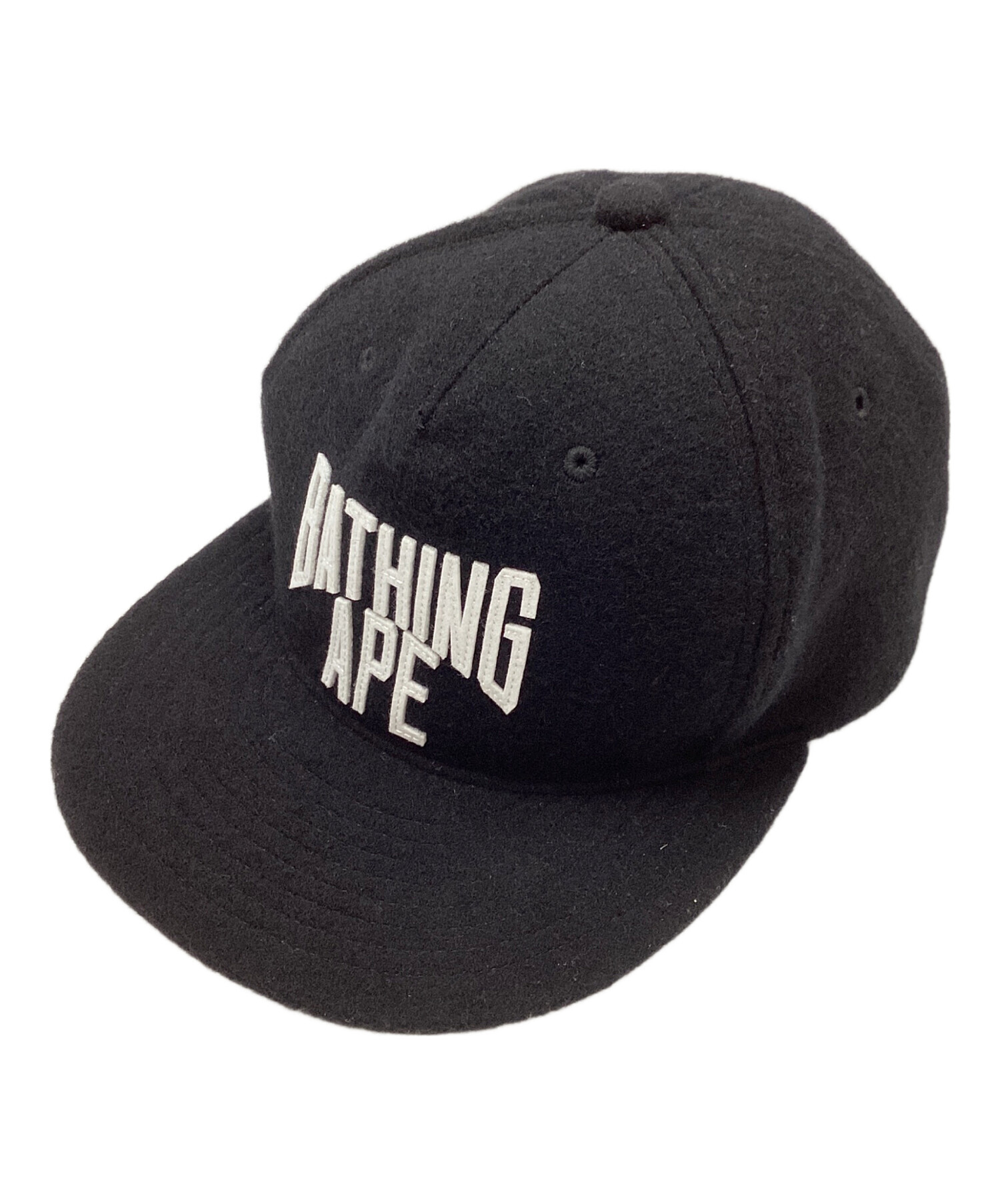 中古・古着通販】A BATHING APE (アベイシングエイプ) ロゴ柄キャップ