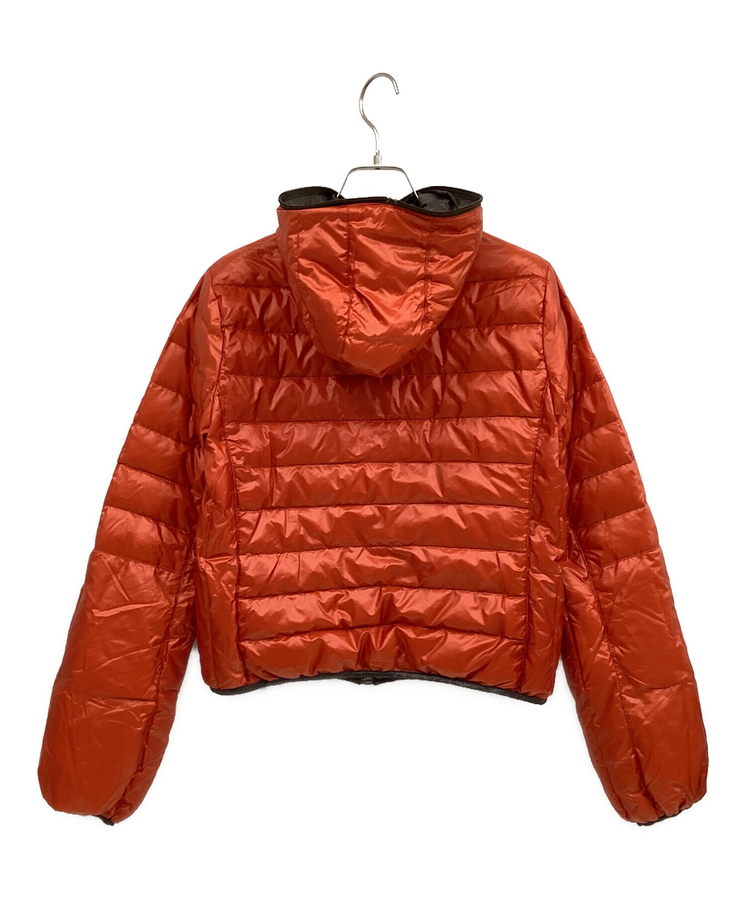 BURBERRY BLUE LABEL ダウンジャケット 40サイズ 赤 中古・古着通販】BURBERRY BLUE LABEL (バーバリー ブルー レーベル