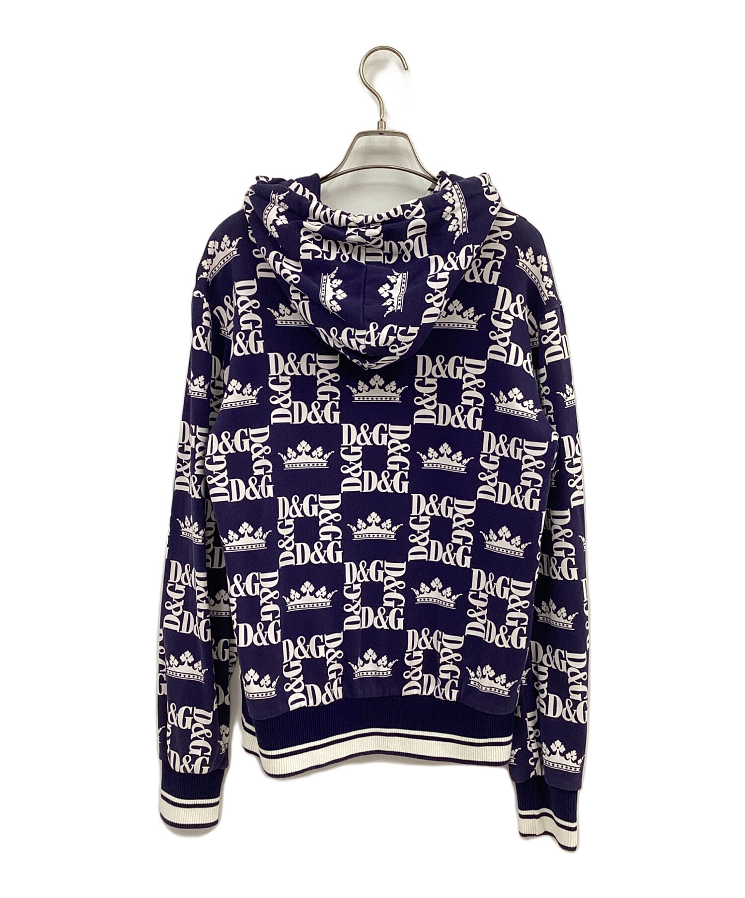 DOLCE&GABBANA パーカー マリン柄 44 中古・古着通販】DOLCE & GABBANA (ドルチェ＆ガッバーナ) プル