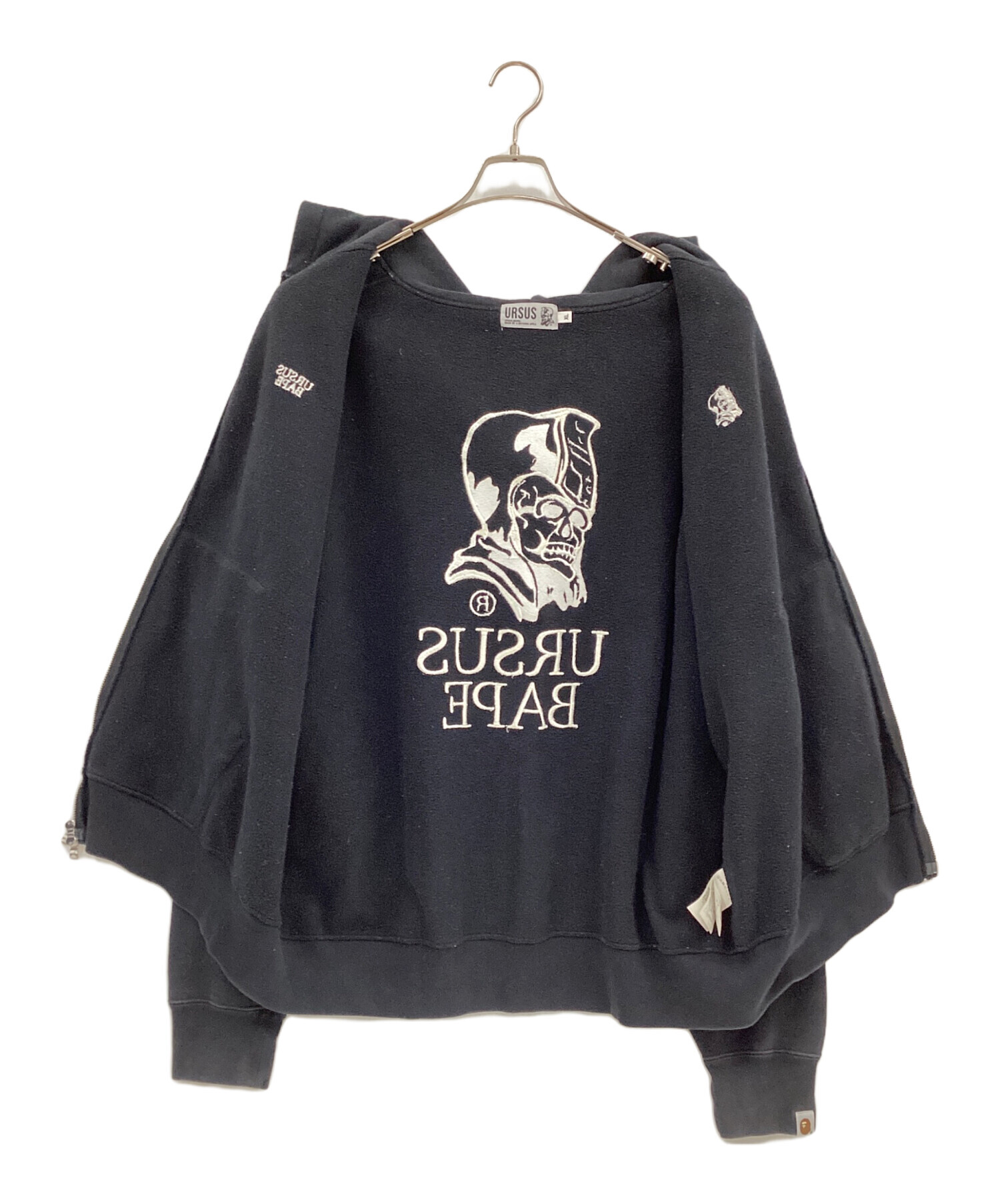 中古・古着通販】URSUS BAPE (アーサスベイプ) ジップパーカー