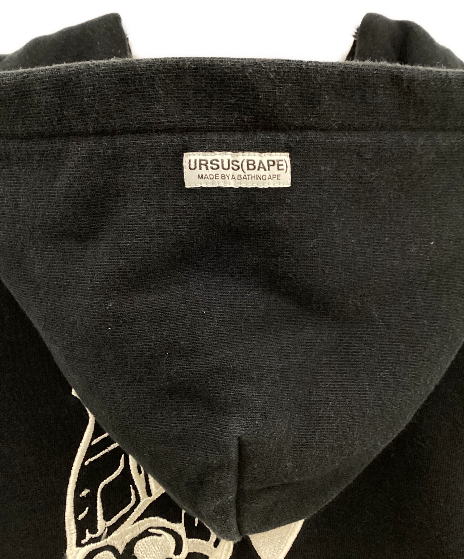 中古・古着通販】URSUS BAPE (アーサスベイプ) ジップパーカー
