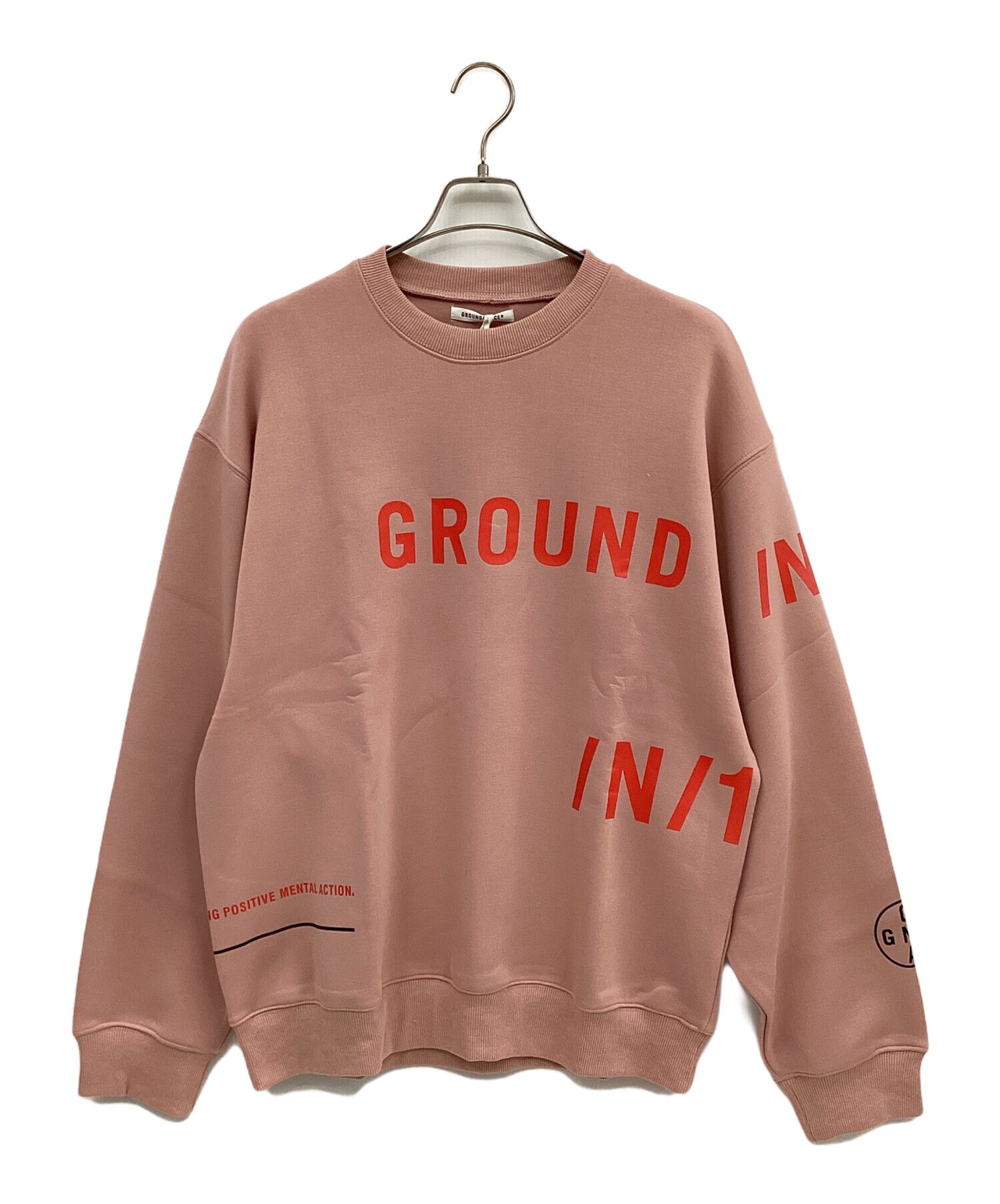 高崎出品 中古・古着通販】GROUND/N/ACE (グランダンエース) スウェット ピンク