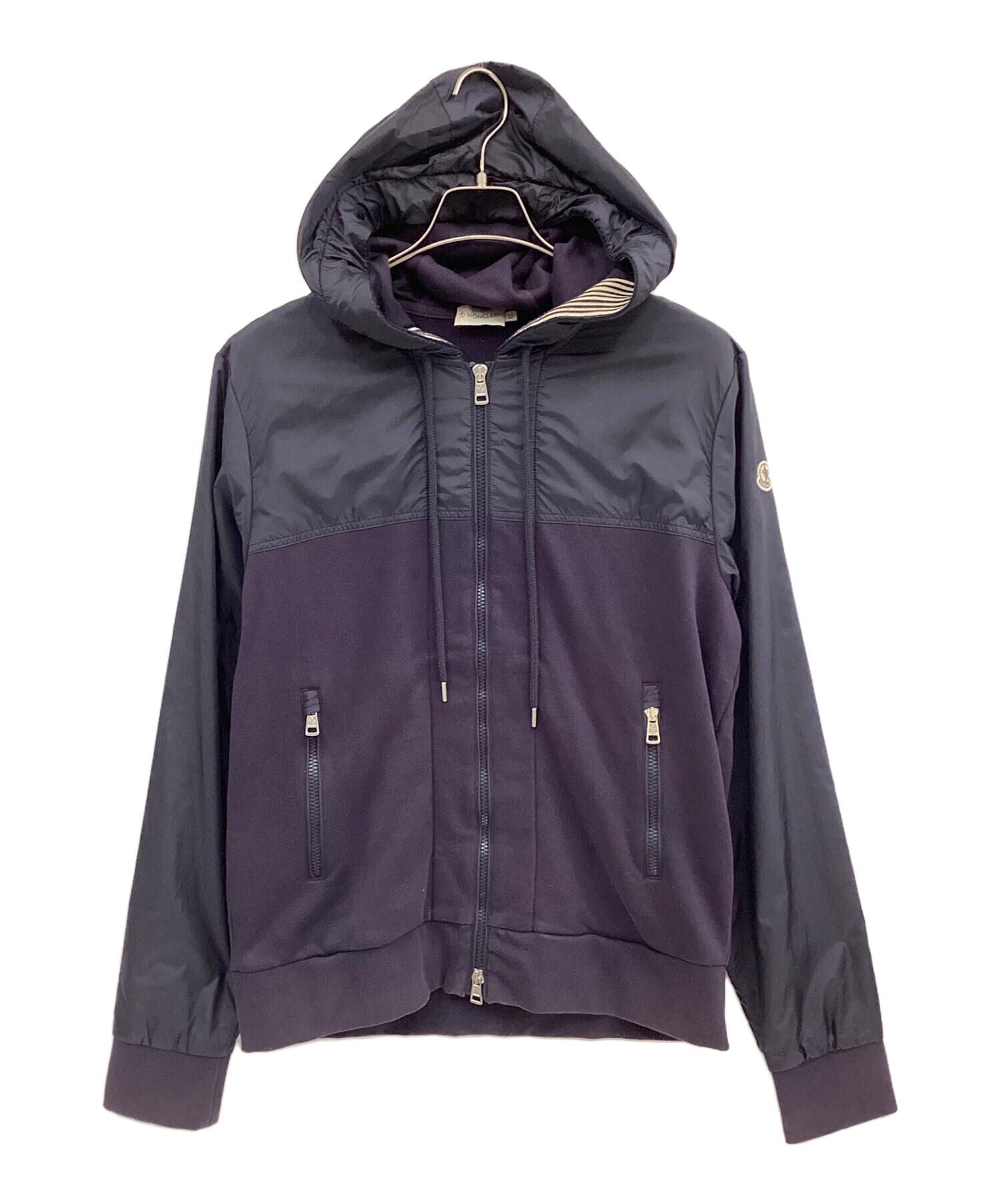 中古・古着通販】MONCLER (モンクレール) MAGLIA CARDIGAN ネイビー