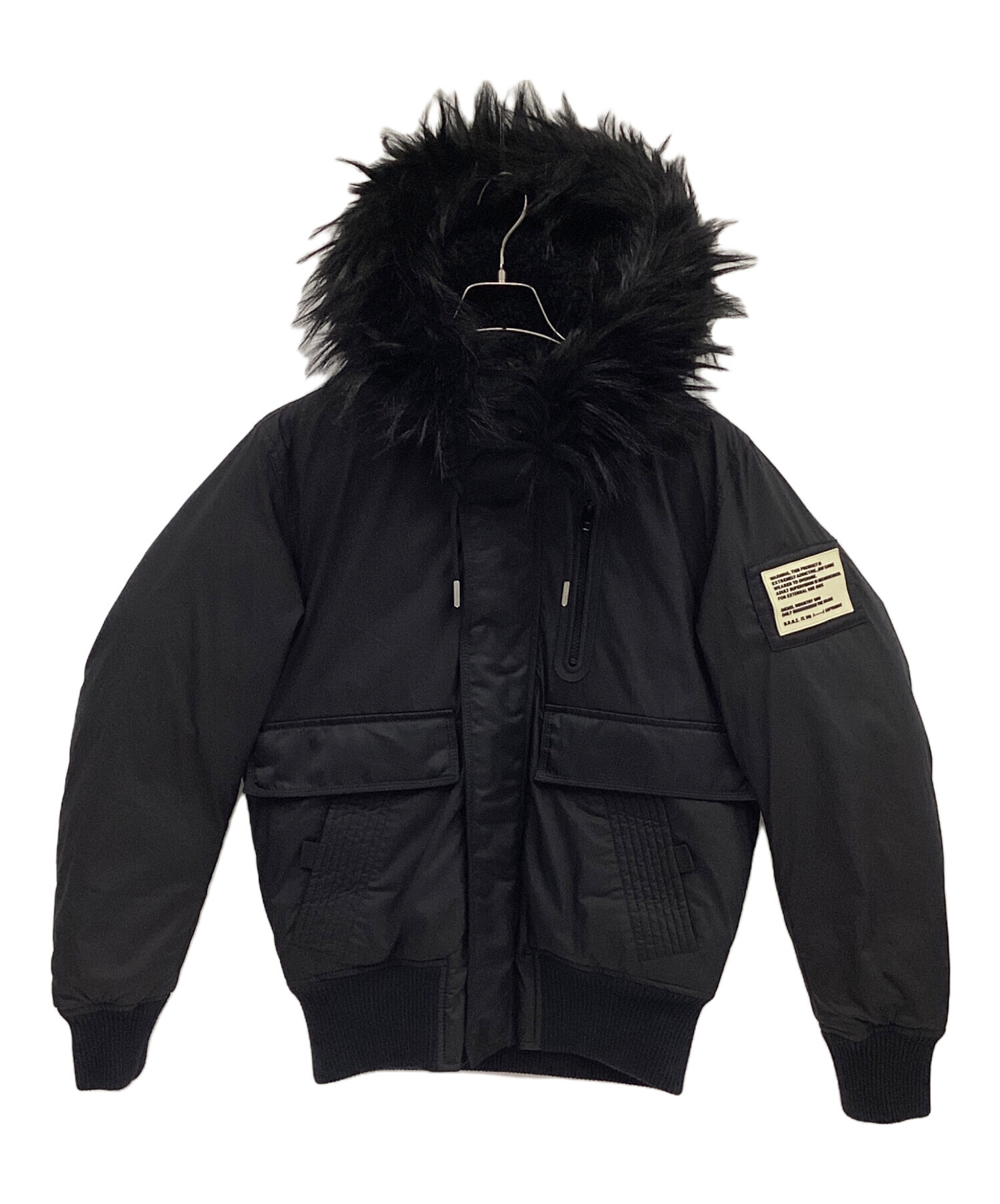 中古・古着通販】DIESEL (ディーゼル) N2Bフライトジャケット ブラック
