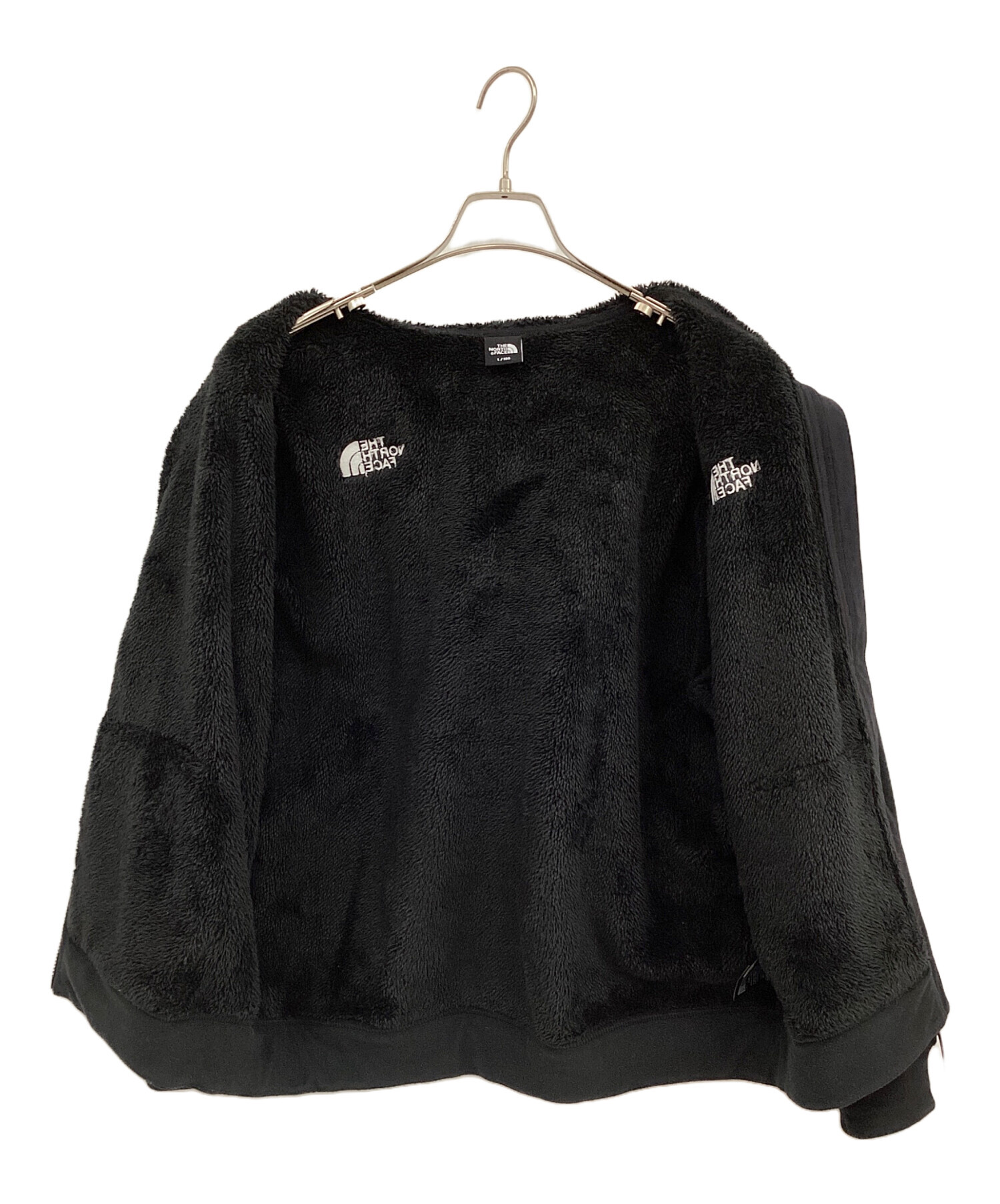 【値下げ7/22迄】TNF ブラック フリースパーカー Lサイズ 中古・古着通販】THE NORTH FACE (ザ ノース フェイス) フリース