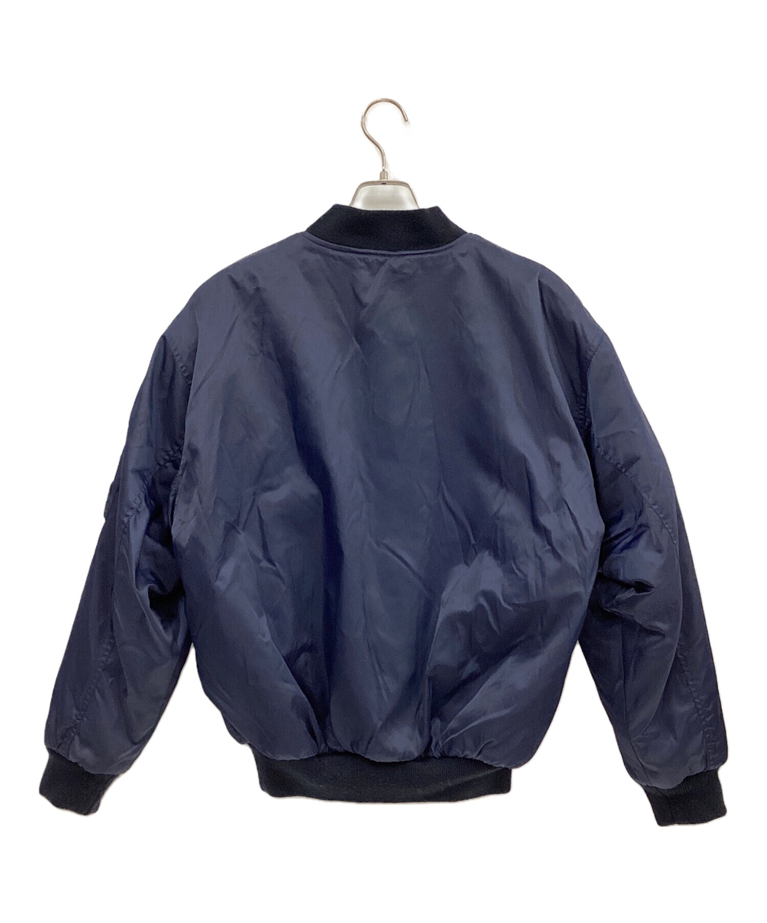 中古・古着通販】BOSS (ボス) リバーシブルMA-1ジャケット ネイビー