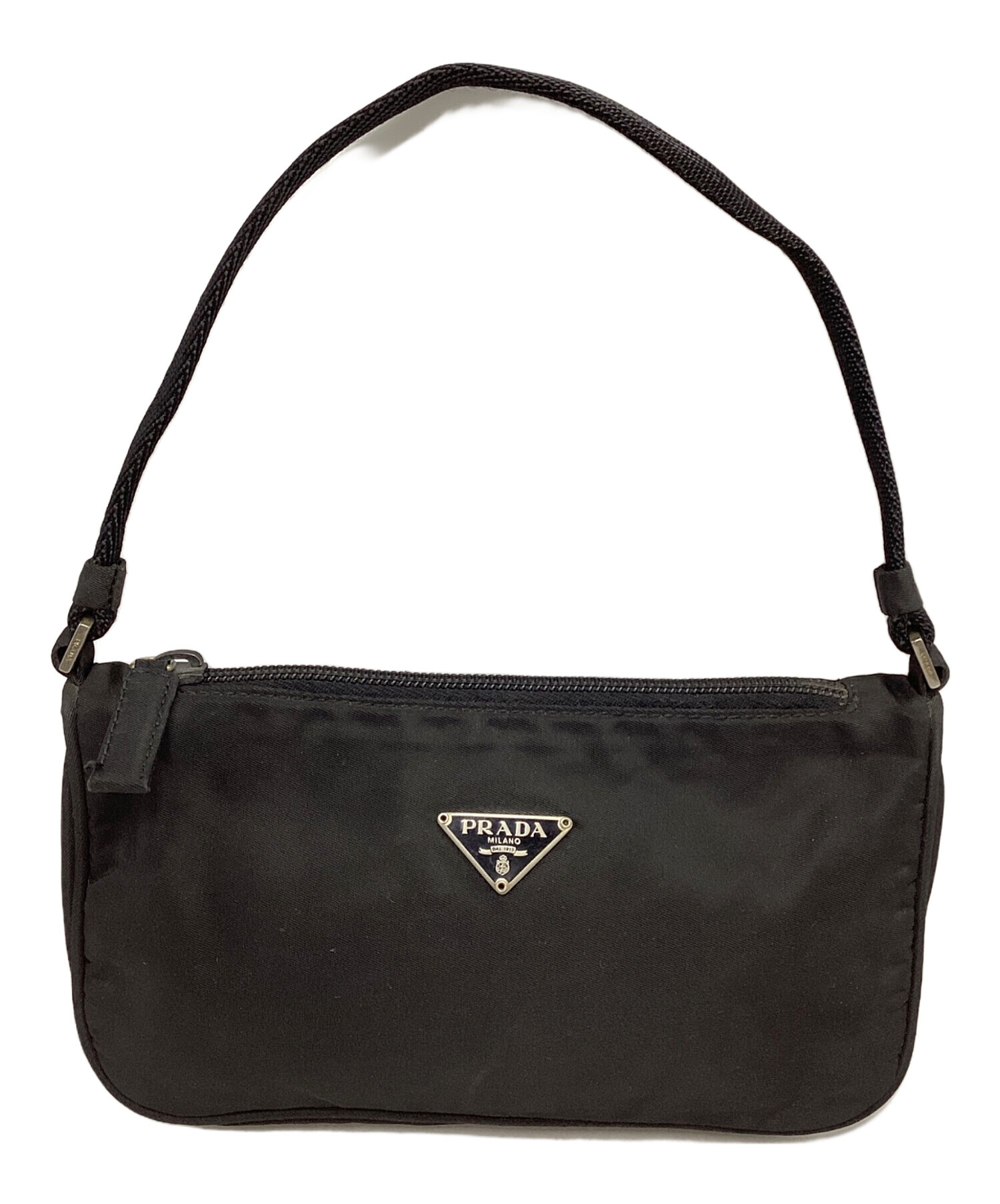 中古・古着通販】PRADA (プラダ) プラダ/アクセサリーポーチ ブラック 