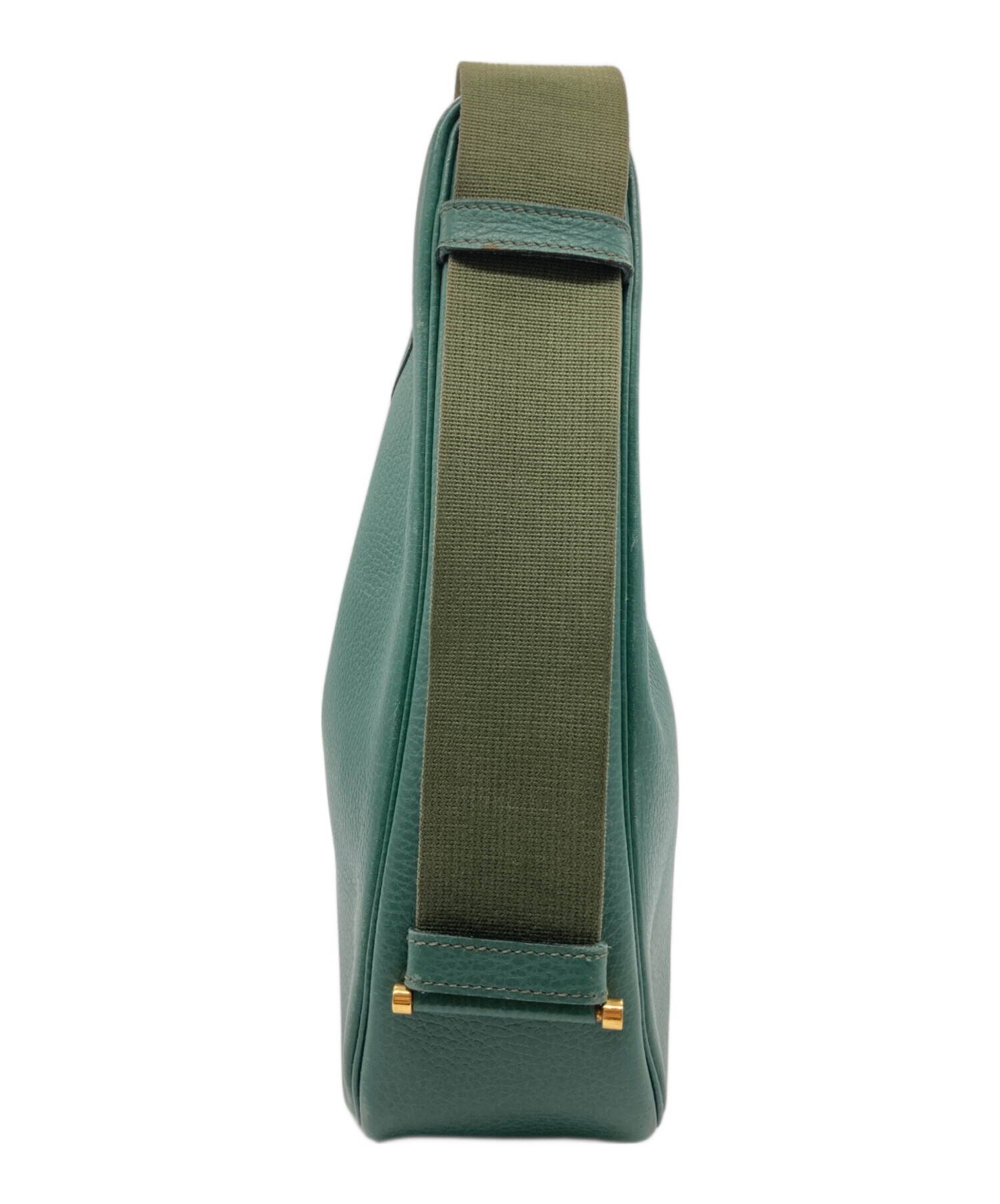 中古・古着通販】HERMES (エルメス) ワンハンドルバッグ サコ グリーン 