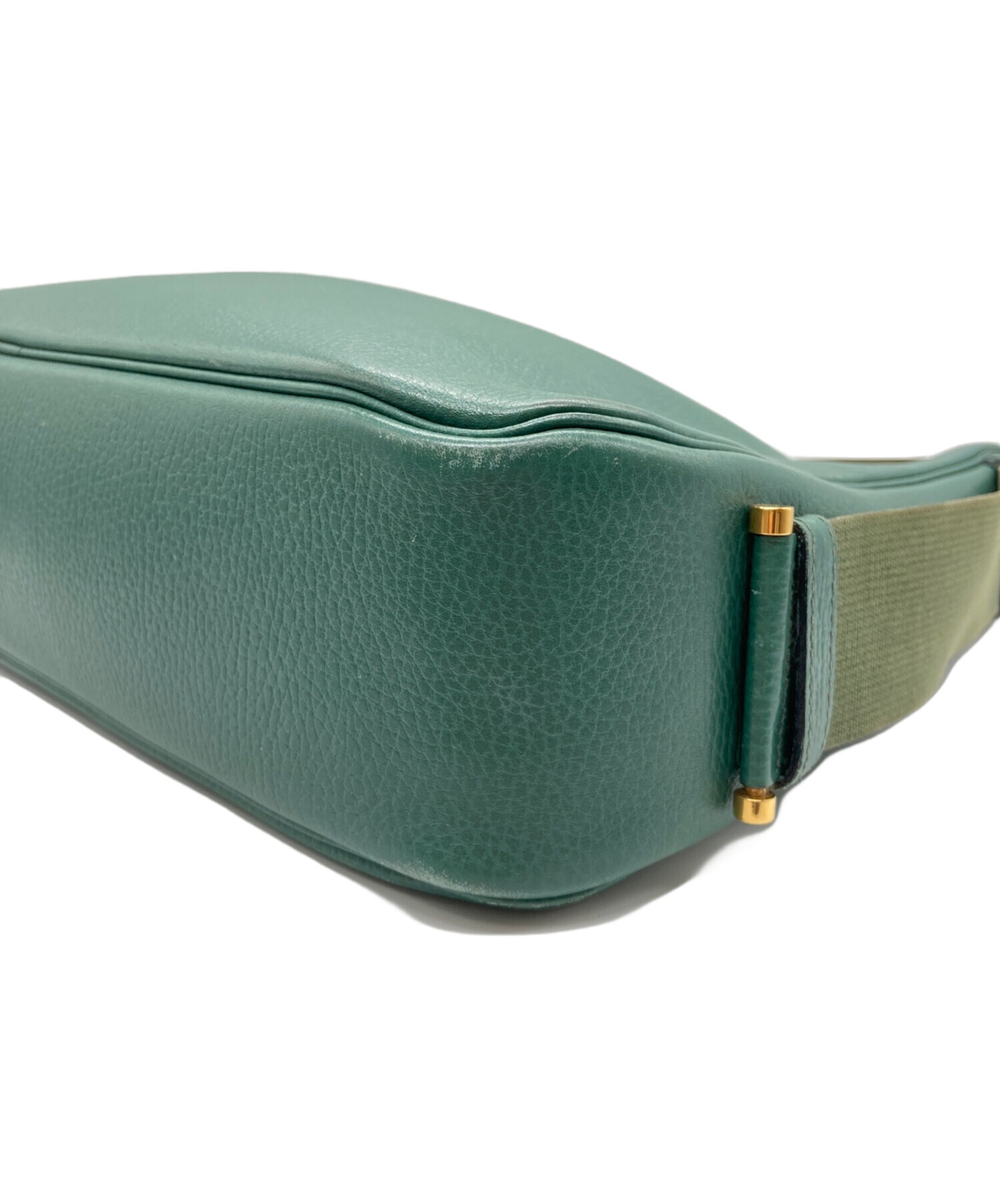 中古・古着通販】HERMES (エルメス) ワンハンドルバッグ サコ グリーン 