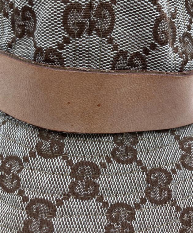 中古・古着通販】GUCCI (グッチ) バケットハット ブラウン サイズ:M