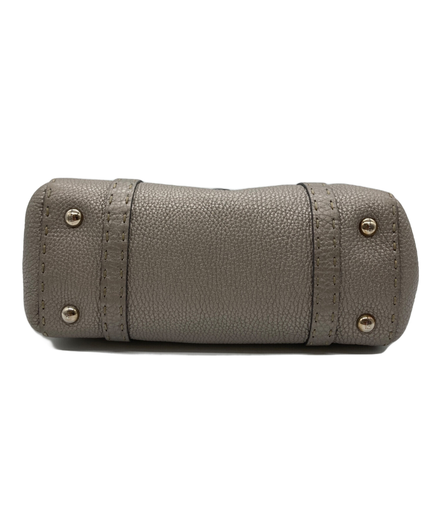 中古・古着通販】FENDI (フェンディ) ハンドバッグ グレー｜ブランド