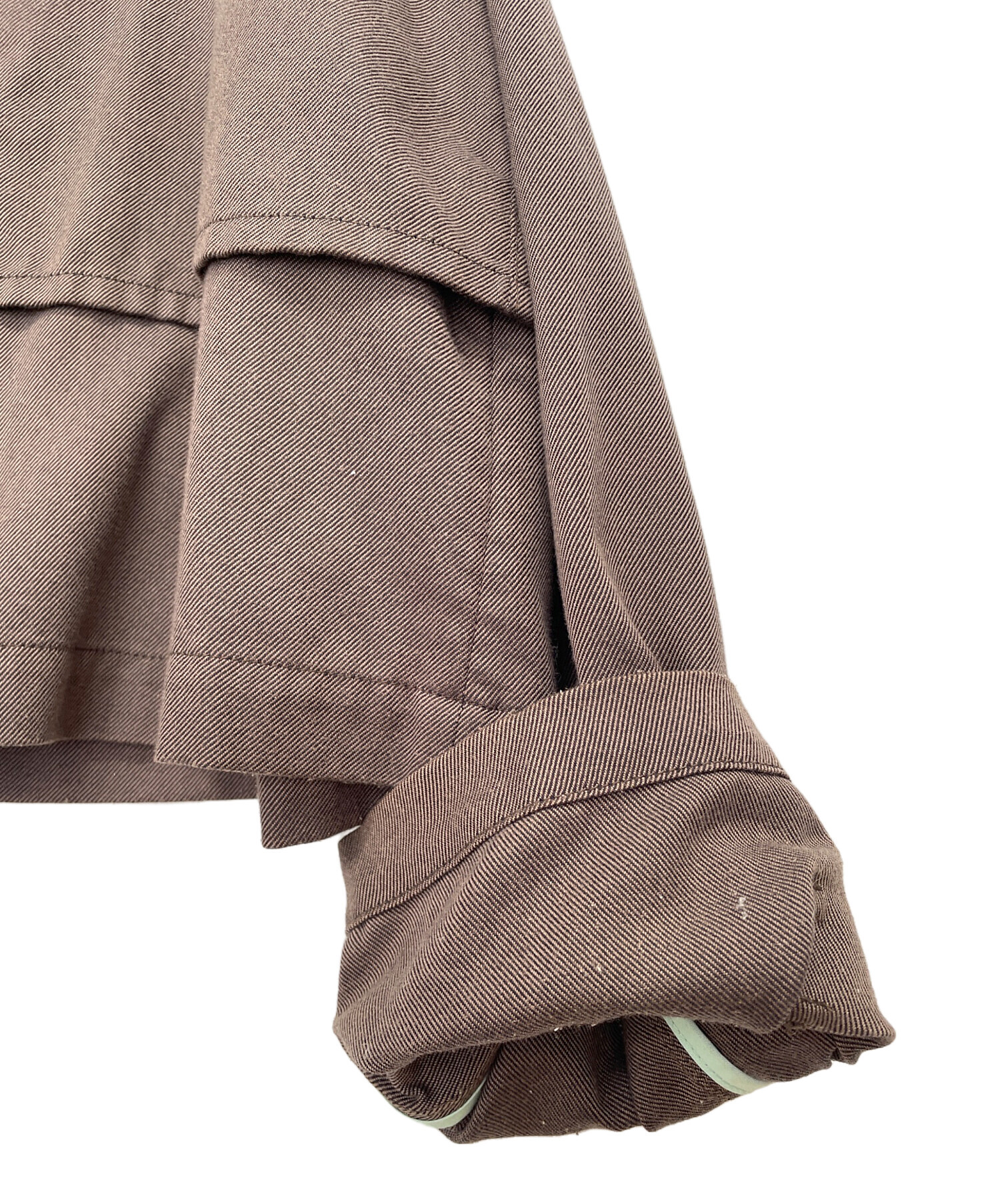 中古・古着通販】jieda (ジエダ) SHORT TRENCH JACKET ブラウン サイズ 