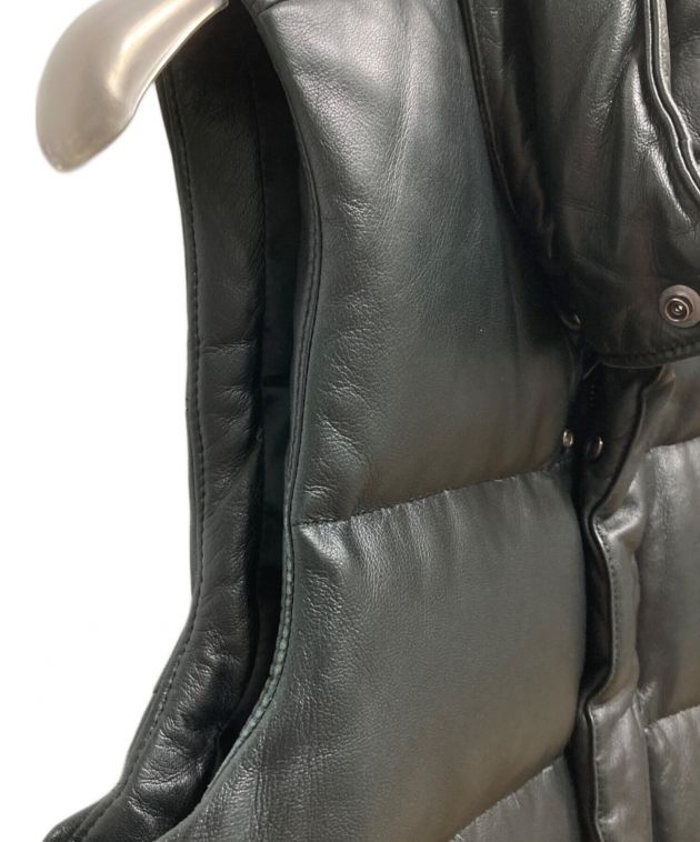 中古・古着通販】wjk (ダブルジェイケー) ラムレザーダウンベスト