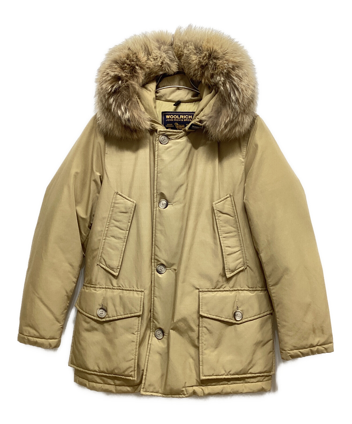 中古・古着通販】WOOLRICH (ウールリッチ) ダウンジャケット ブラウン 