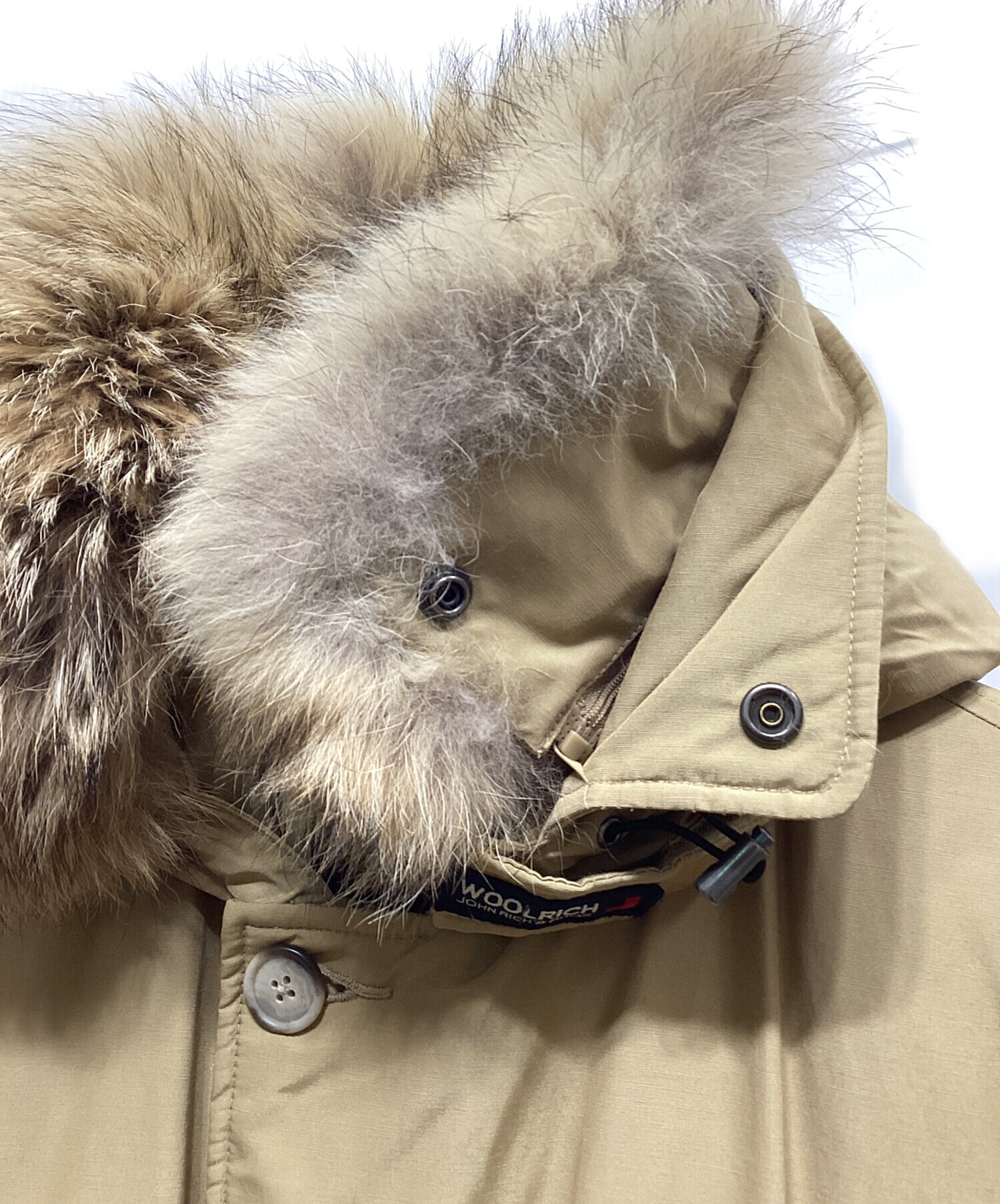 中古・古着通販】WOOLRICH (ウールリッチ) ダウンジャケット ブラウン 