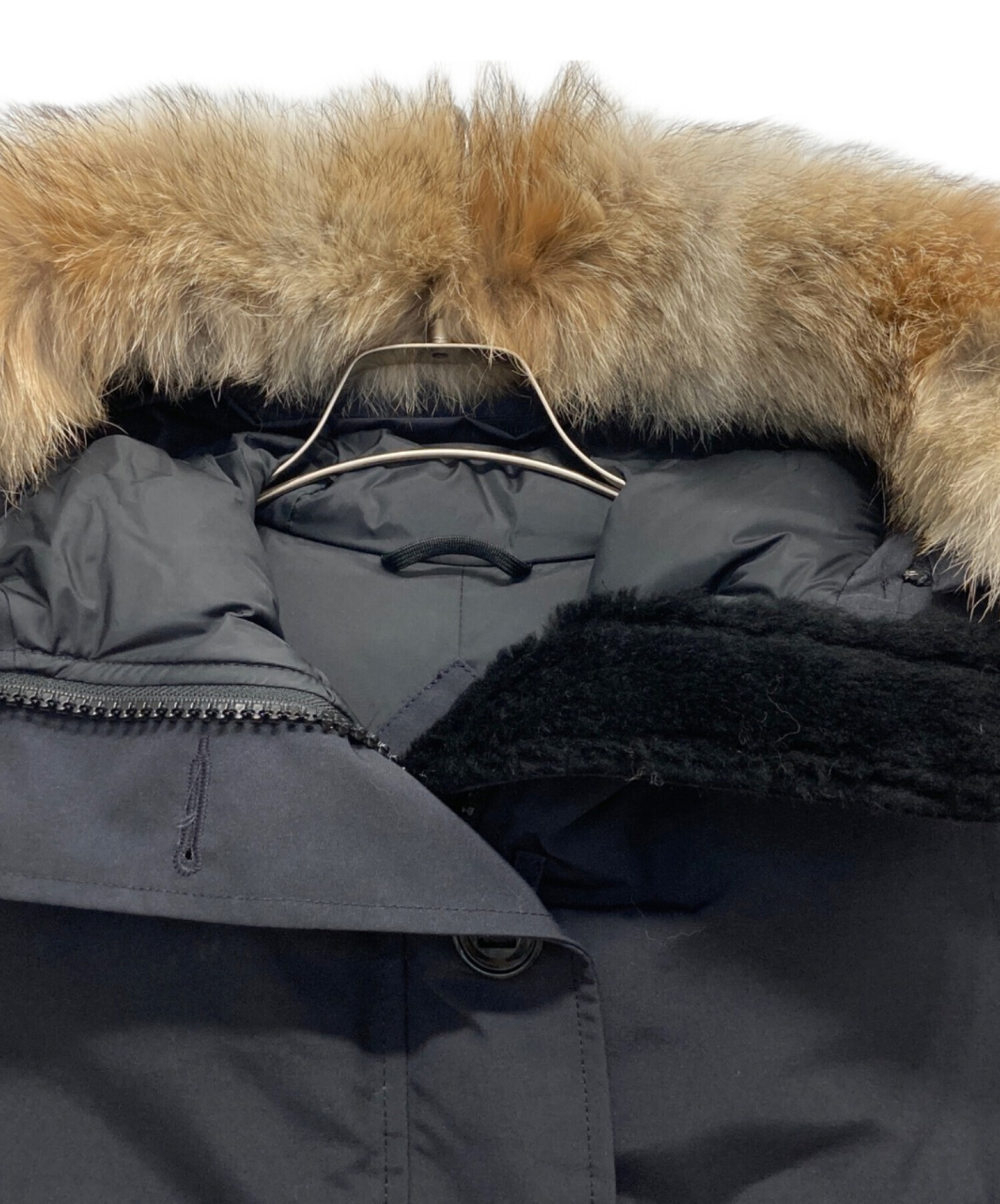 中古・古着通販】CANADA GOOSE (カナダグース) BRONTE PARKA ネイビー