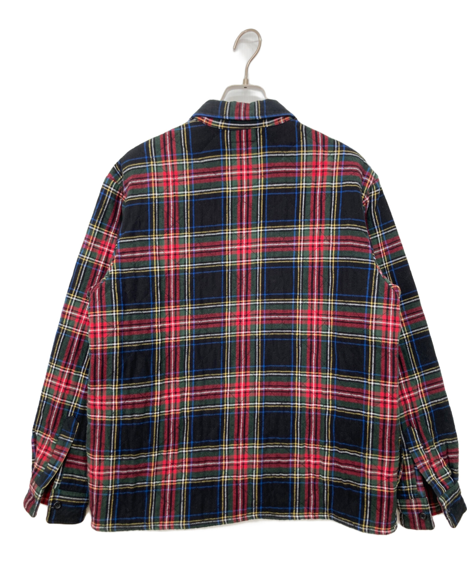 中古・古着通販】SUPREME (シュプリーム) キルティングシャツ レッド 