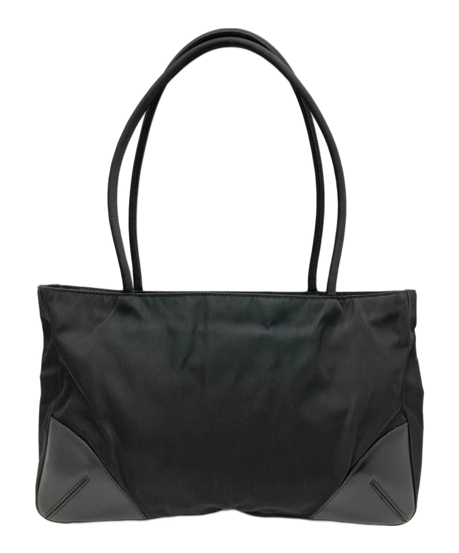 中古・古着通販】PRADA (プラダ) ナイロントートバッグ ブラック 