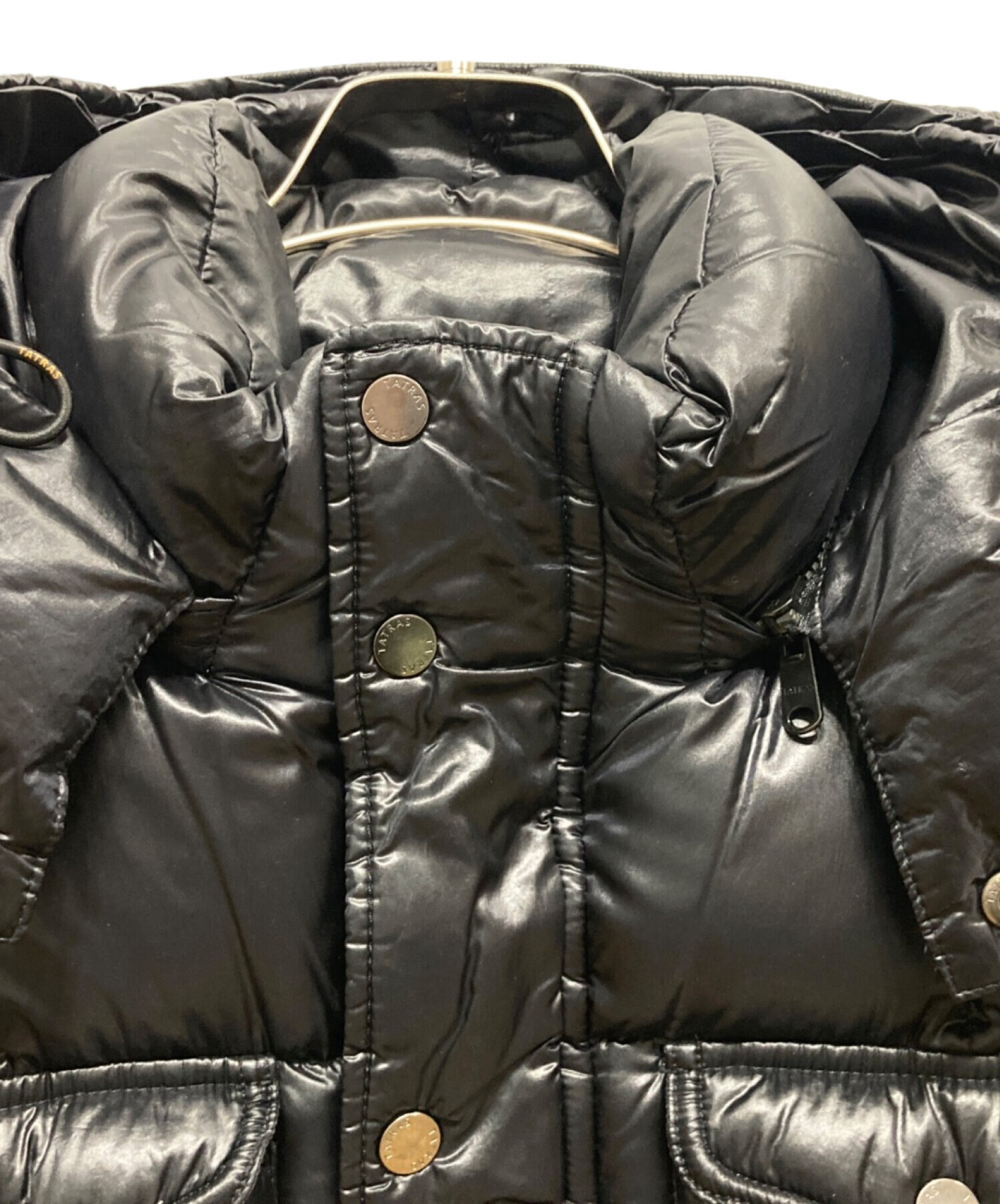 タトラスTATRAS本物サイズ2中古品ブラックダウンダウンジャケット 中古・古着通販】TATRAS (タトラス) ダウンジャケット ブラック サイズ