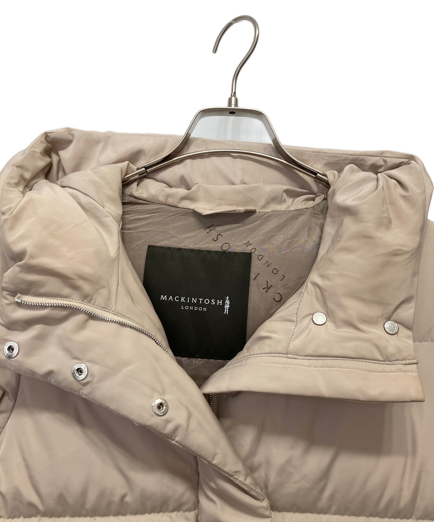 極美品✨ MACKINTOSH LONDON ロングダウンコート ベージュ 40 婦人画報掲載】シルクダウンコート(コート)｜MACKINTOSH LONDON