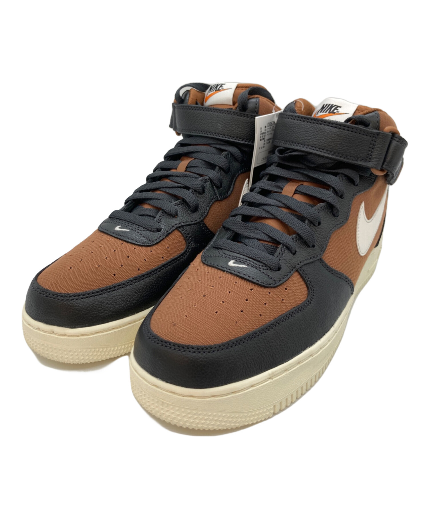 中古・古着通販】NIKE (ナイキ) ハイカットスニーカー ブラウン