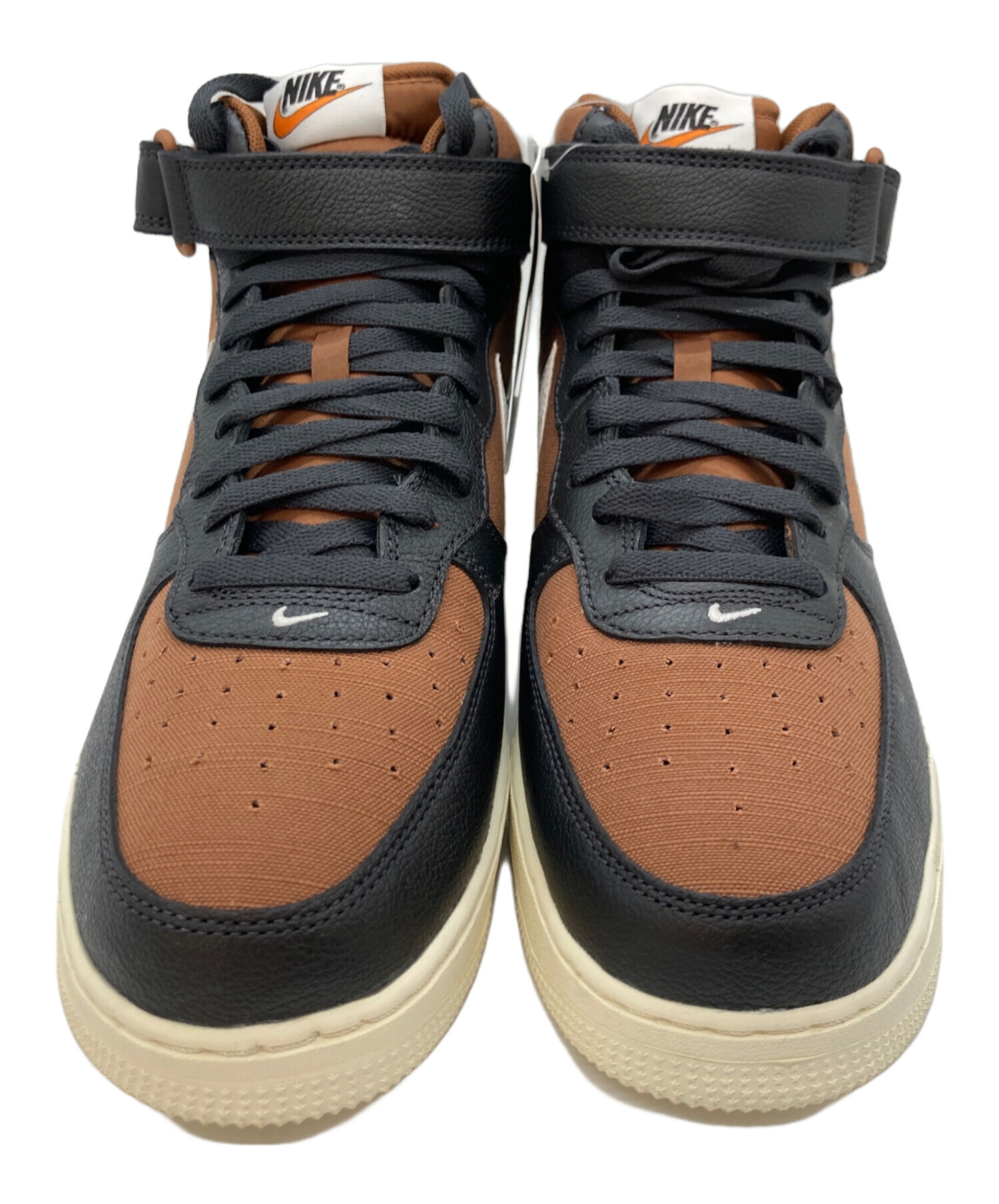 中古・古着通販】NIKE (ナイキ) ハイカットスニーカー ブラウン