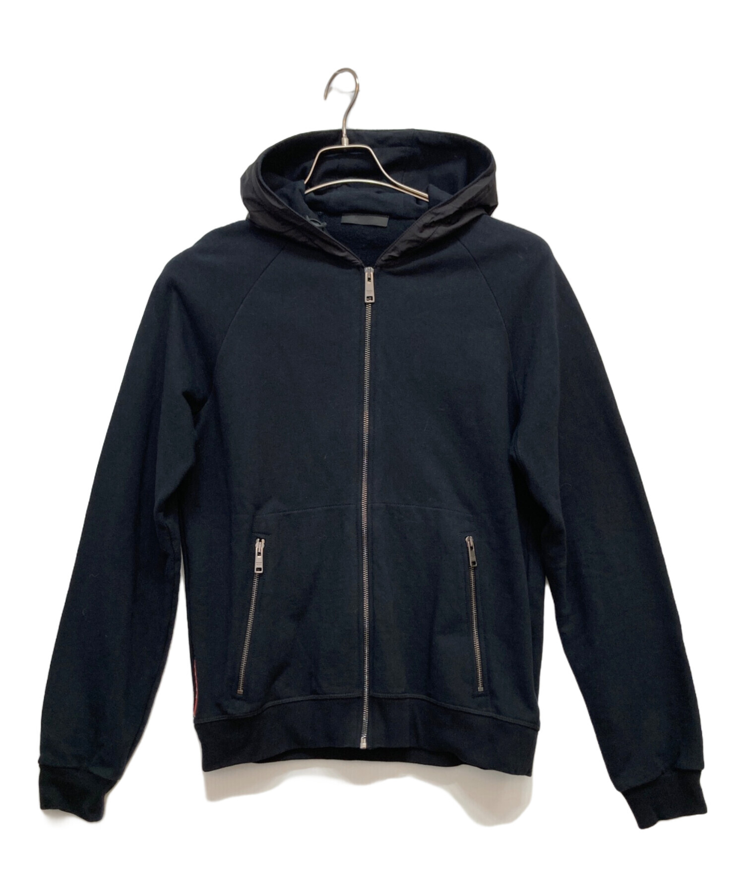 中古・古着通販】PRADA (プラダ) ジップアップジャケット ブラック 