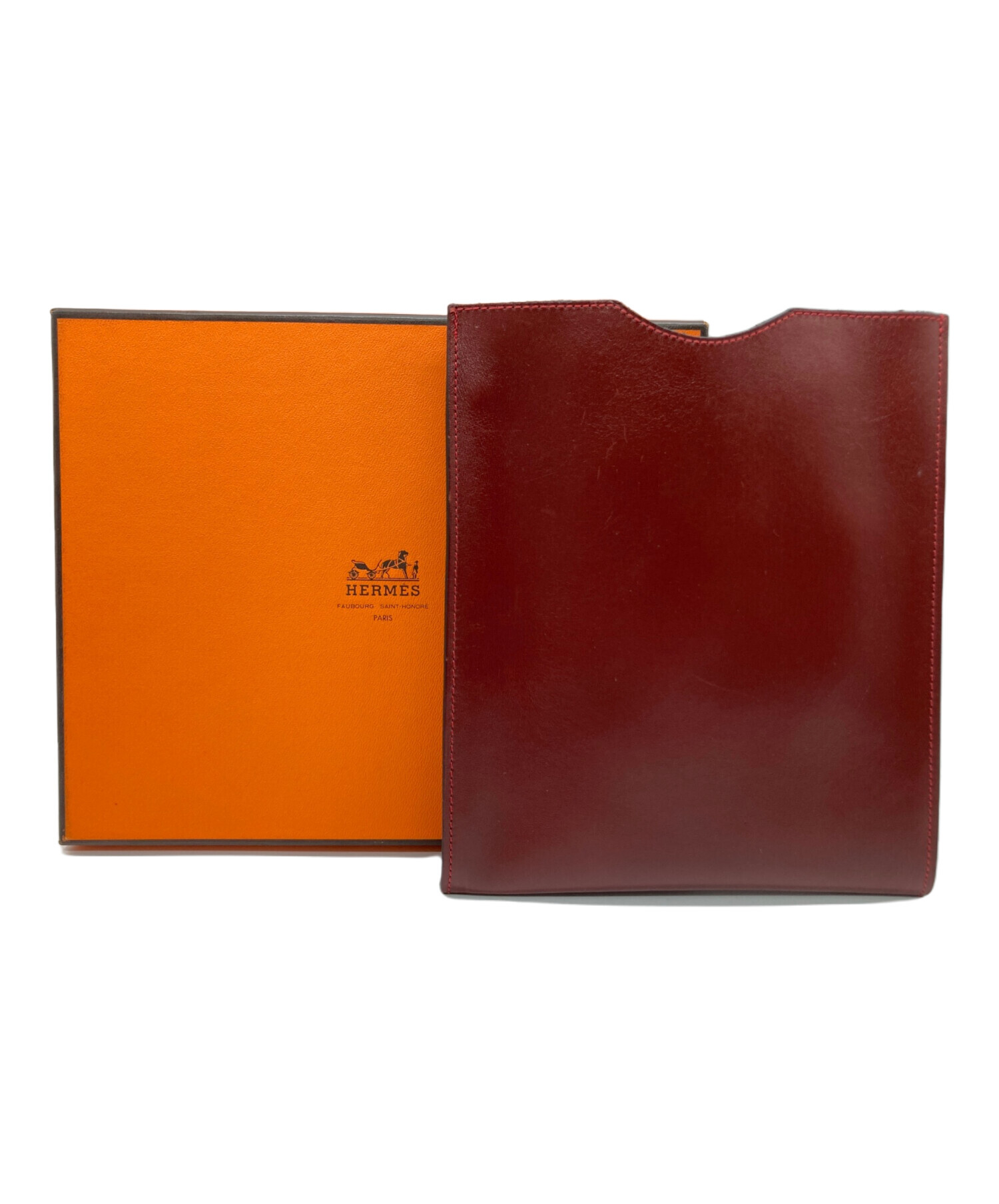 中古・古着通販】HERMES (エルメス) ショルダーバッグ レッド