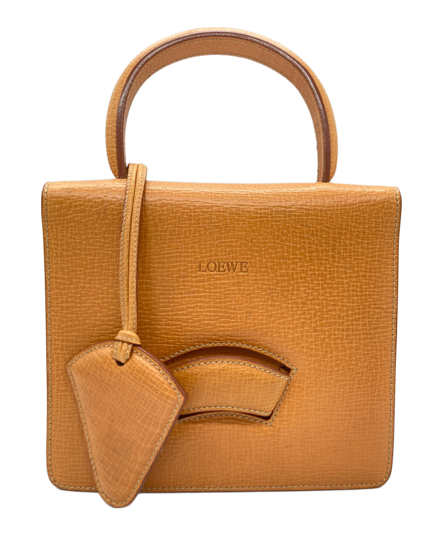 中古・古着通販】LOEWE (ロエベ) ワンハンドルバッグ ブラウン