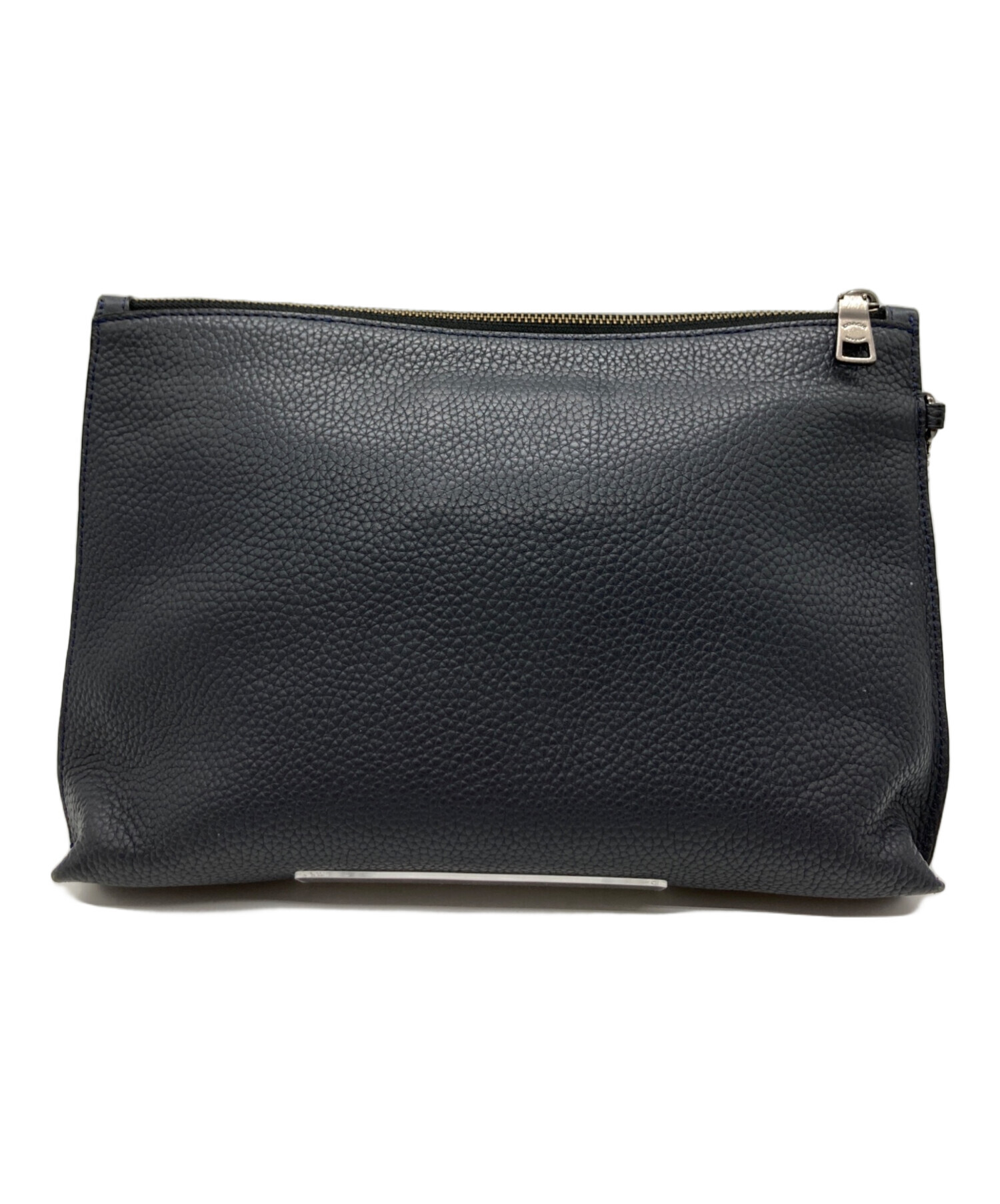 中古・古着通販】COACH (コーチ) クラッチバッグ ネイビー｜ブランド 
