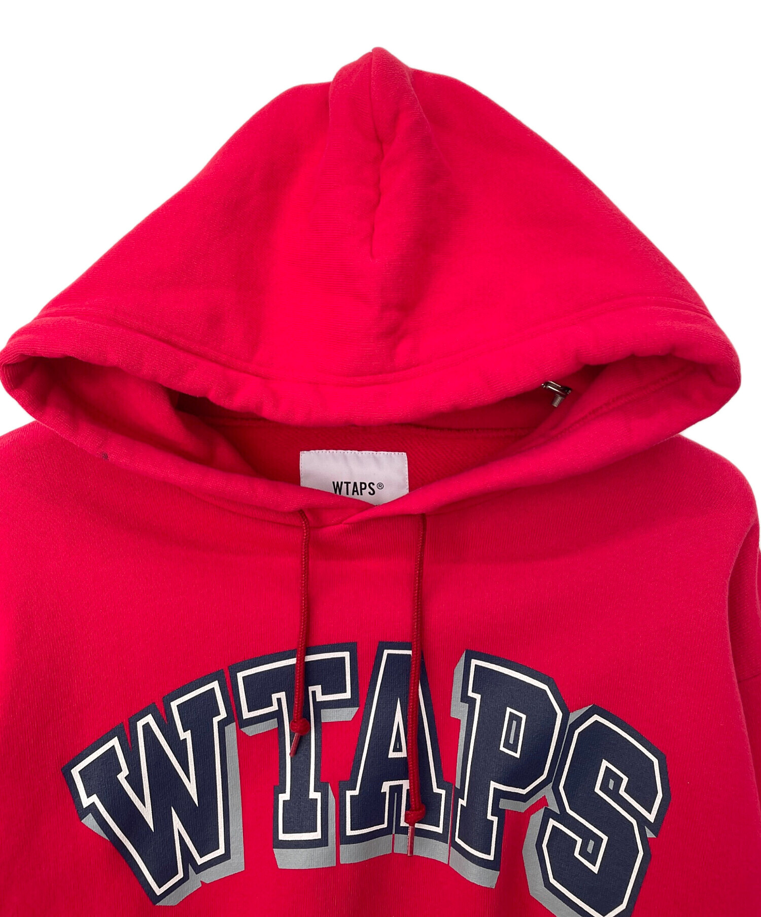 中古・古着通販】WTAPS (ダブルタップス) プルオーバーパーカー レッド