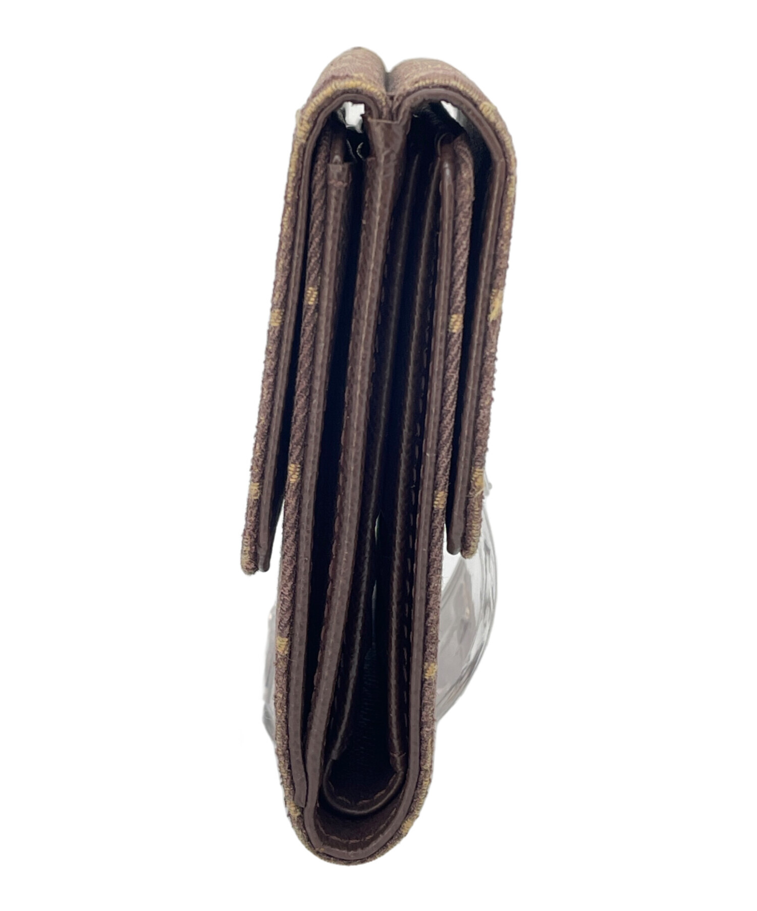 中古・古着通販】LOUIS VUITTON (ルイ ヴィトン) 3つ折り財布 ブラウン