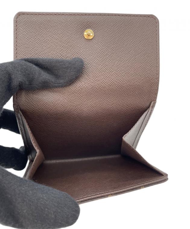 中古・古着通販】LOUIS VUITTON (ルイ ヴィトン) 3つ折り財布 ブラウン