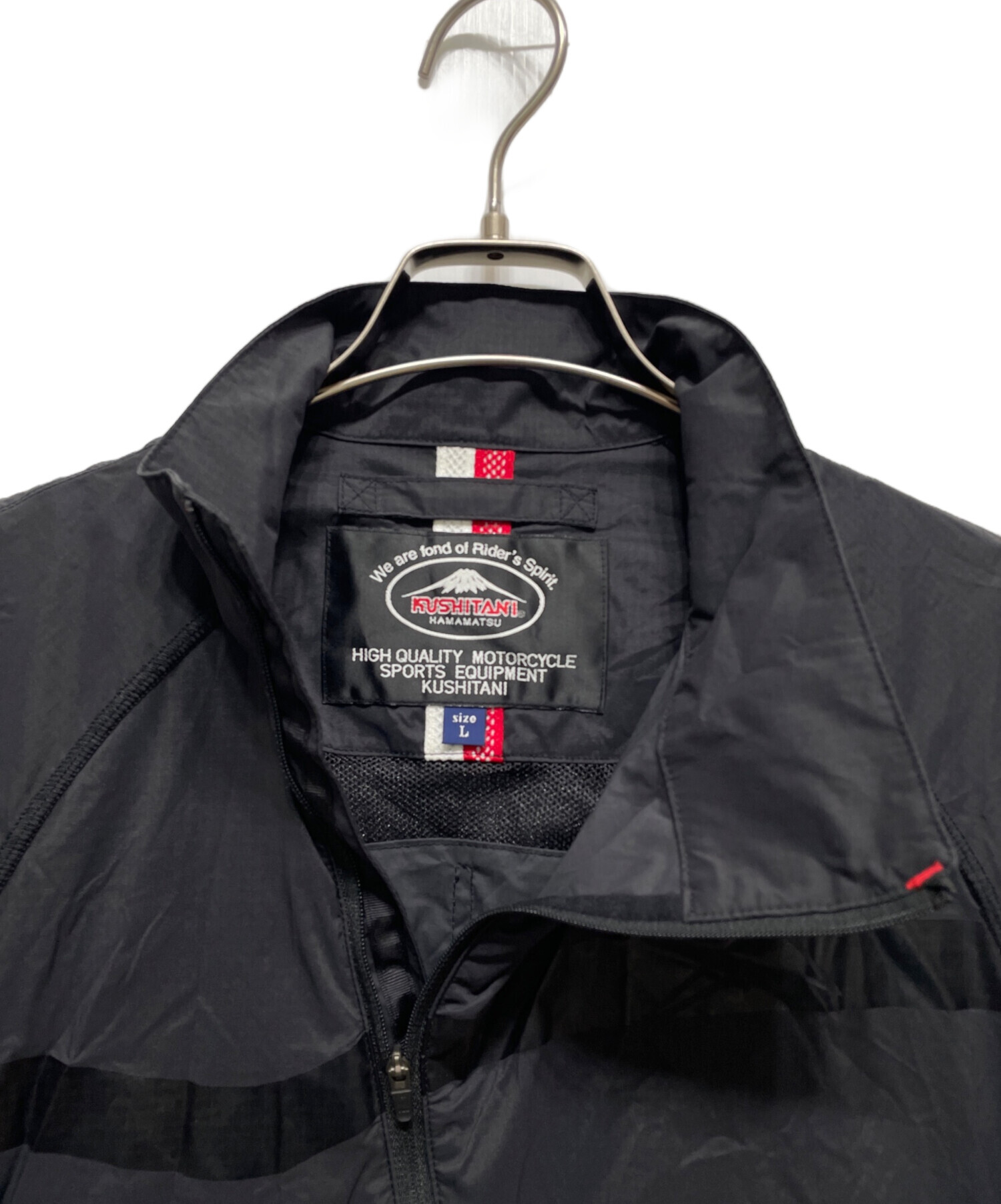 ✨美品 収納袋付き✨クシタニ ウインドブレーカー ネイビー　XL ✨美品 収納袋付き✨クシタニ ウインドブレーカー ネイビー XL