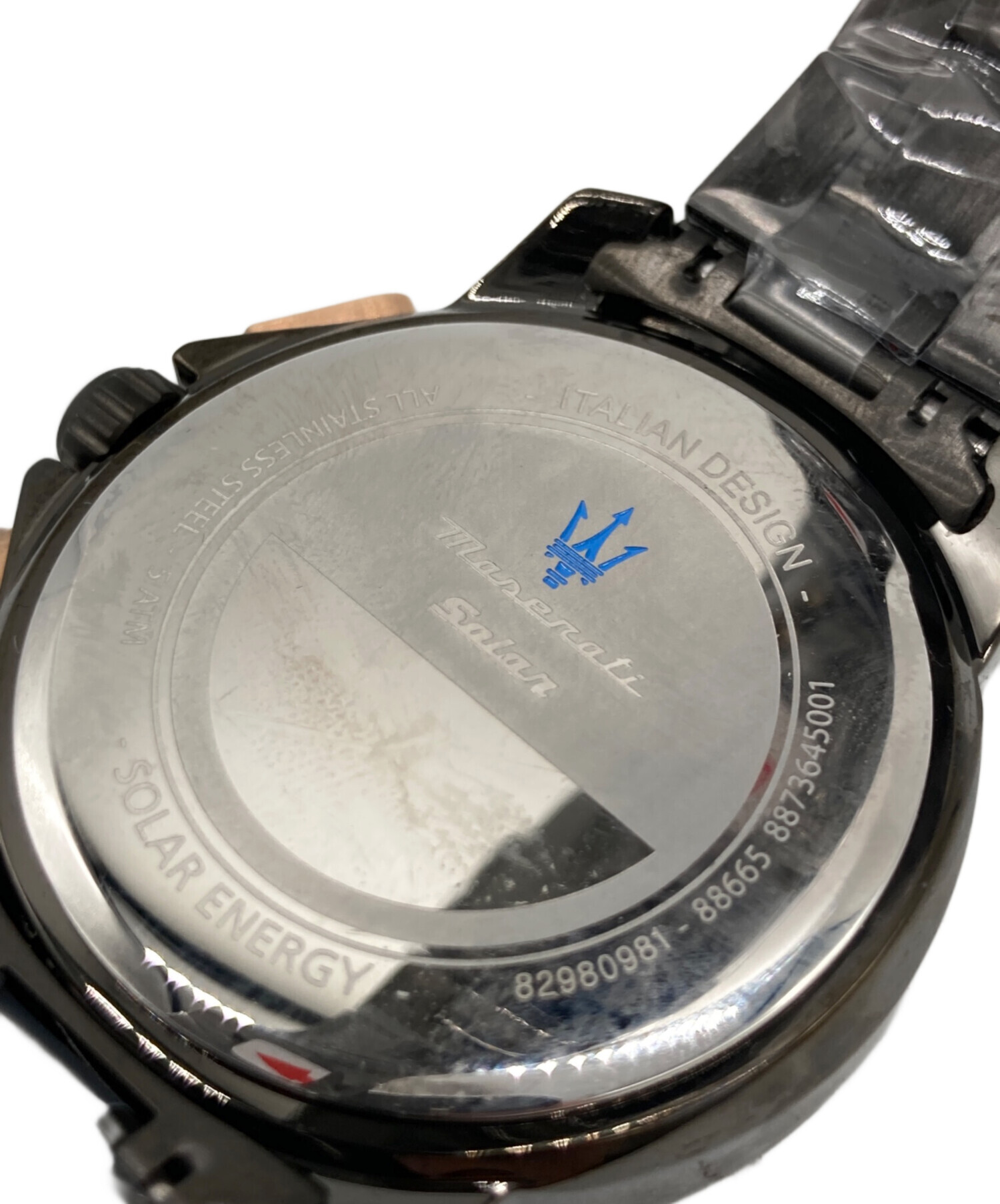 中古・古着通販】maserati (マセラティ) 腕時計 未使用品｜ブランド