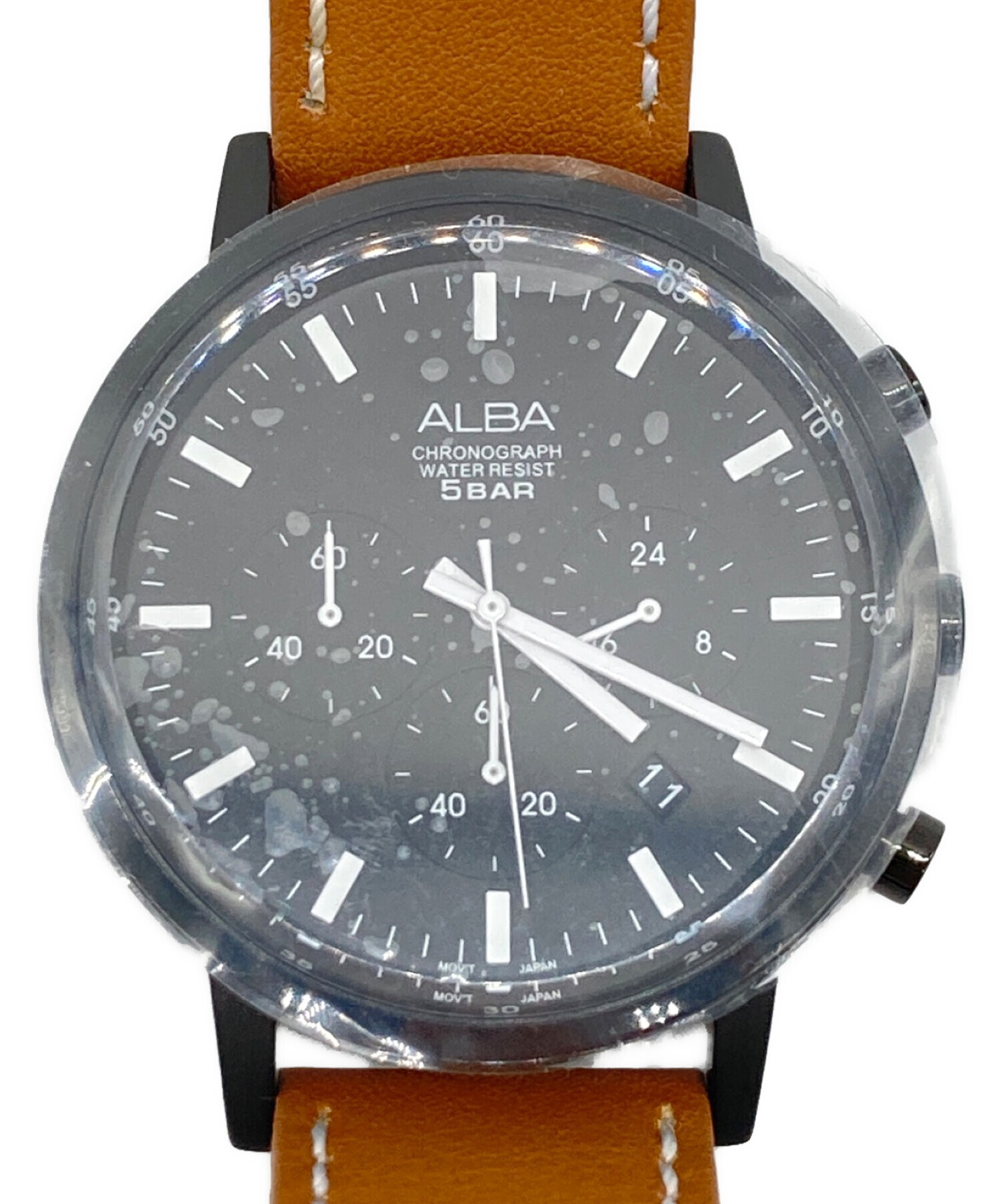 SEIKO ALBA クロノグラフ[未使用] VD53-X286 稼働品 中古・古着通販】ALBA (アルバ) クロノグラフ 未使用品｜ブランド
