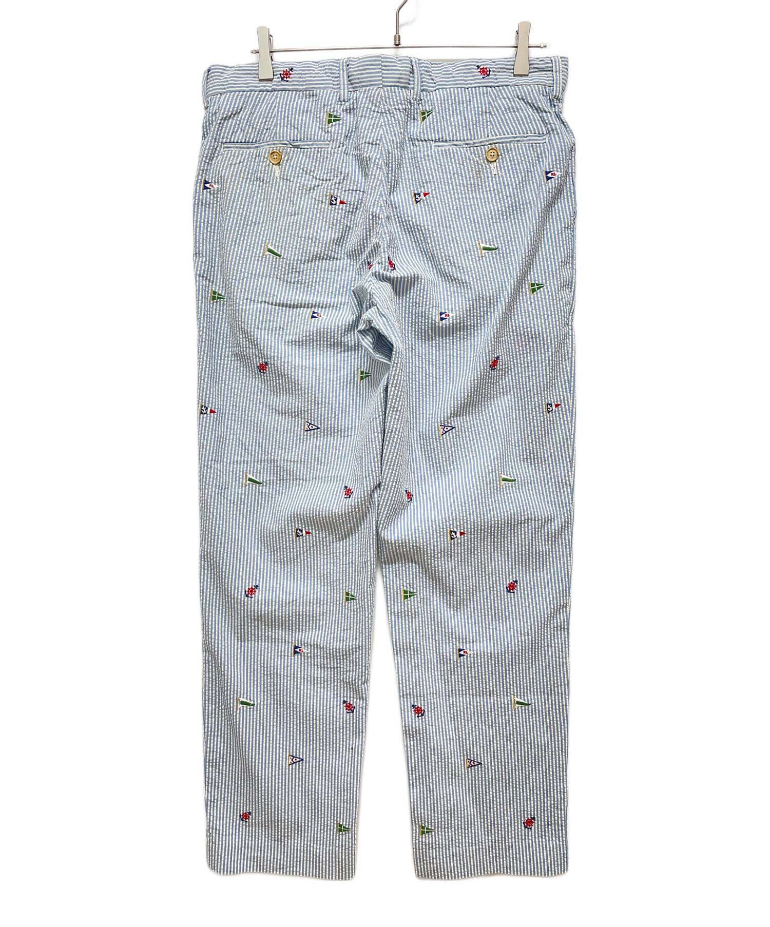 【超美品！】RLX Ralph Lauren ストライプパンツ 32 中古・古着通販】POLO RALPH LAUREN (ポロ・ラルフローレン