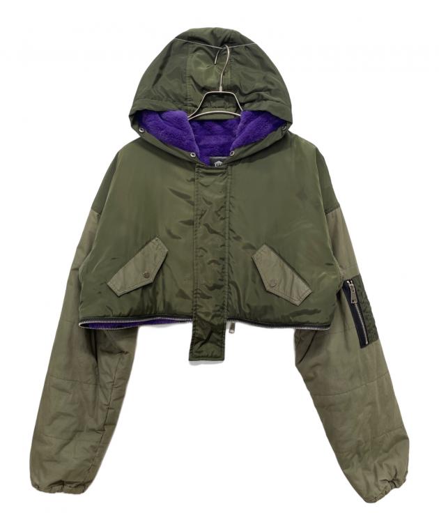 中古・古着通販】PAMEO POSE (パメオポーズ) 裏ボアコート オリーブ