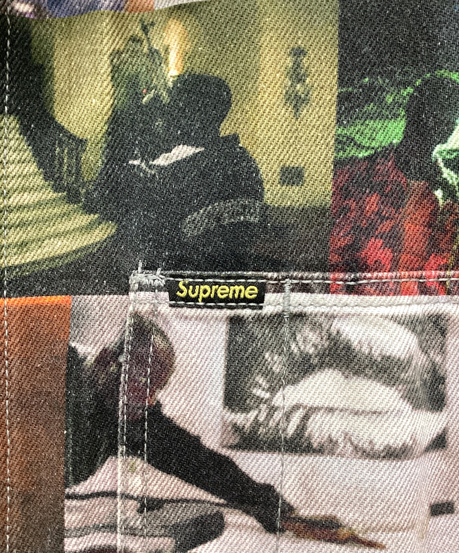 中古・古着通販】SUPREME (シュプリーム) デニムジャケット マルチ