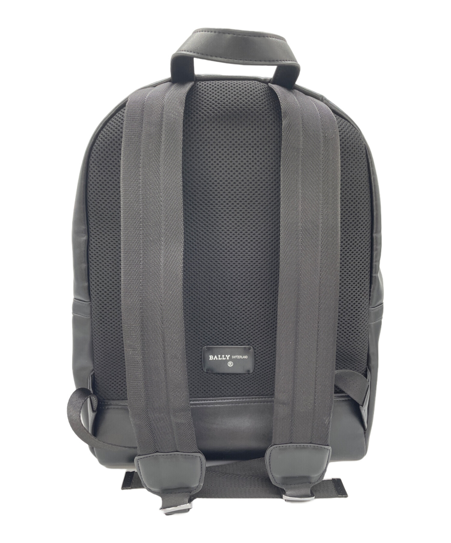 中古・古着通販】BALLY (バリー) デイパックレザーリュック ブラック 