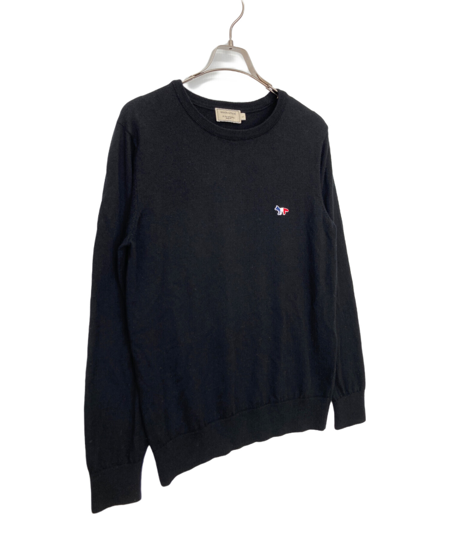 中古・古着通販】maison kitsune (メゾンキツネ) セーター ブラック