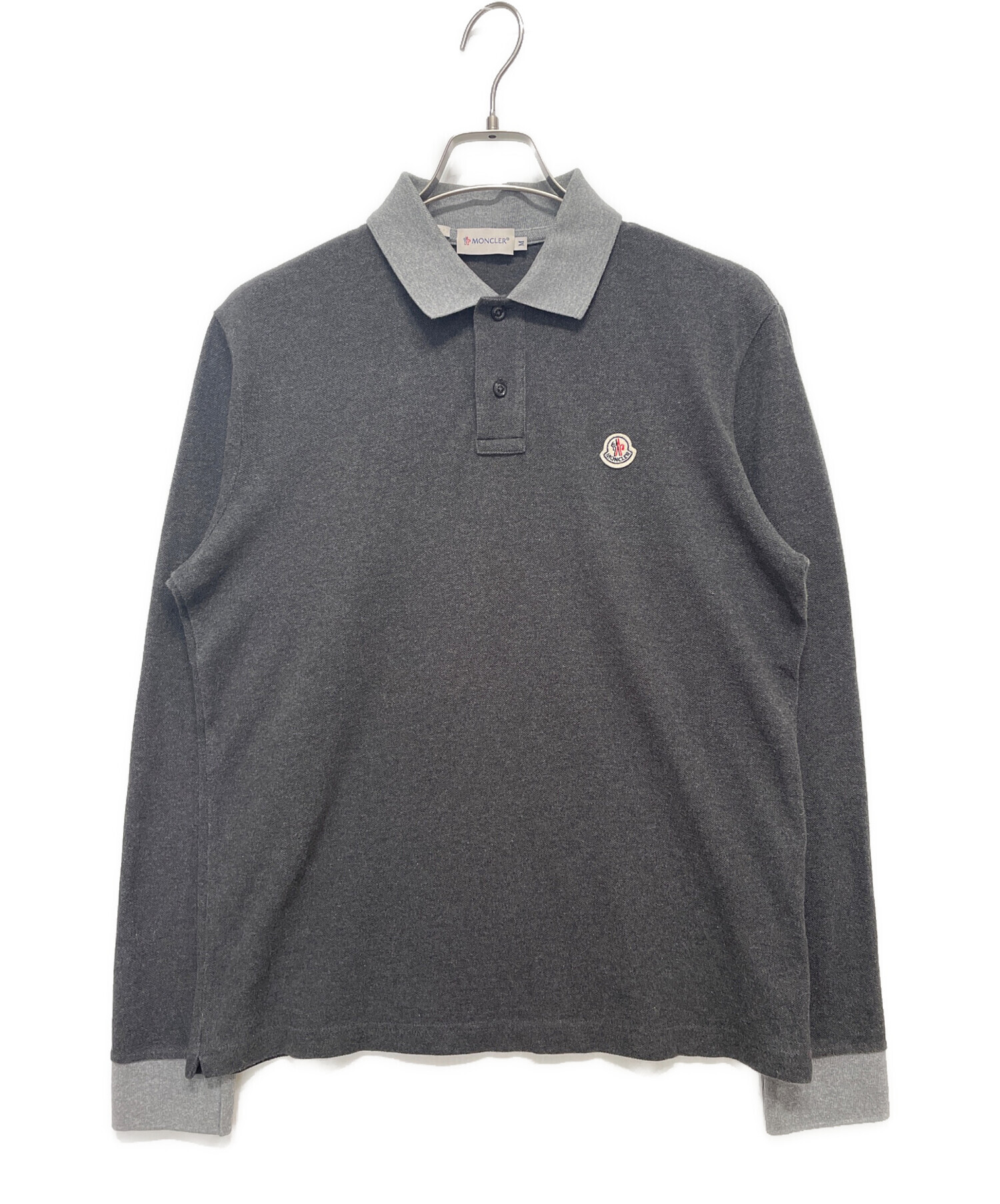 中古・古着通販】MONCLER (モンクレール) ワンポイントワッペン襟付 