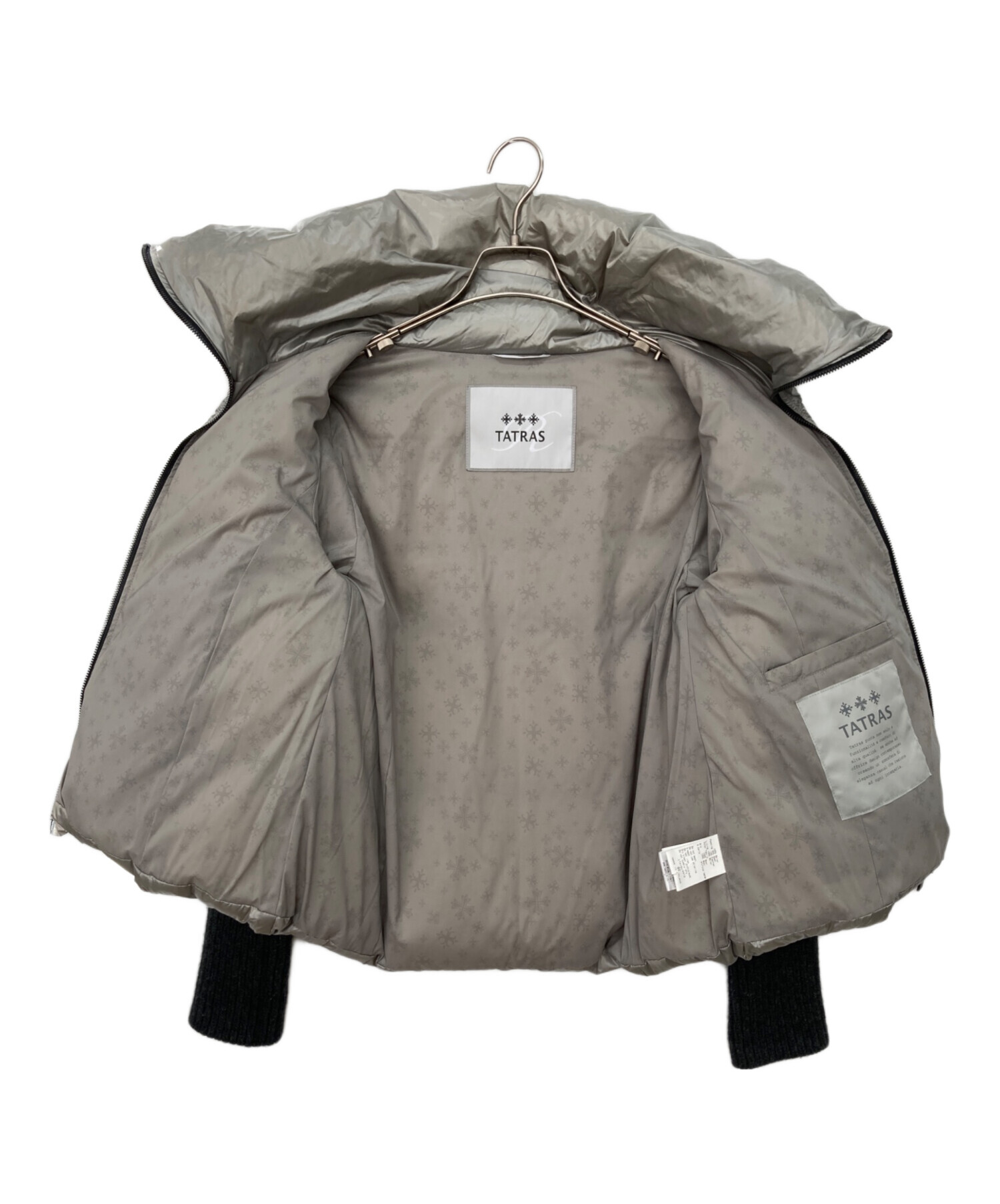 中古・古着通販】TATRAS (タトラス) ダウンジャケット グレー サイズ