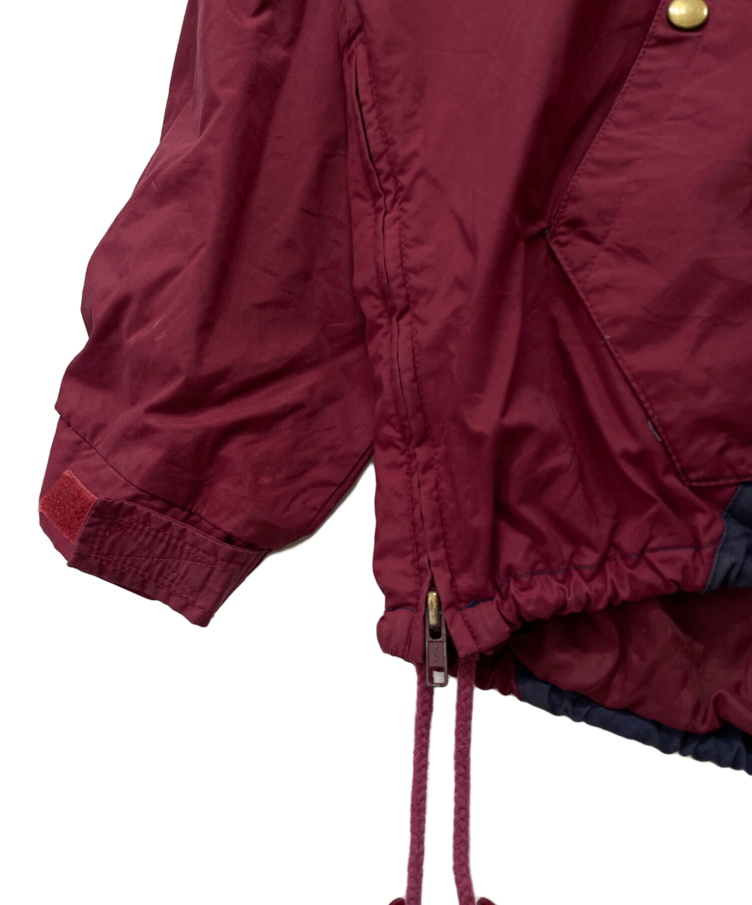 中古・古着通販】GAP (ギャップ) アノラックパーカー レッド×ネイビー 