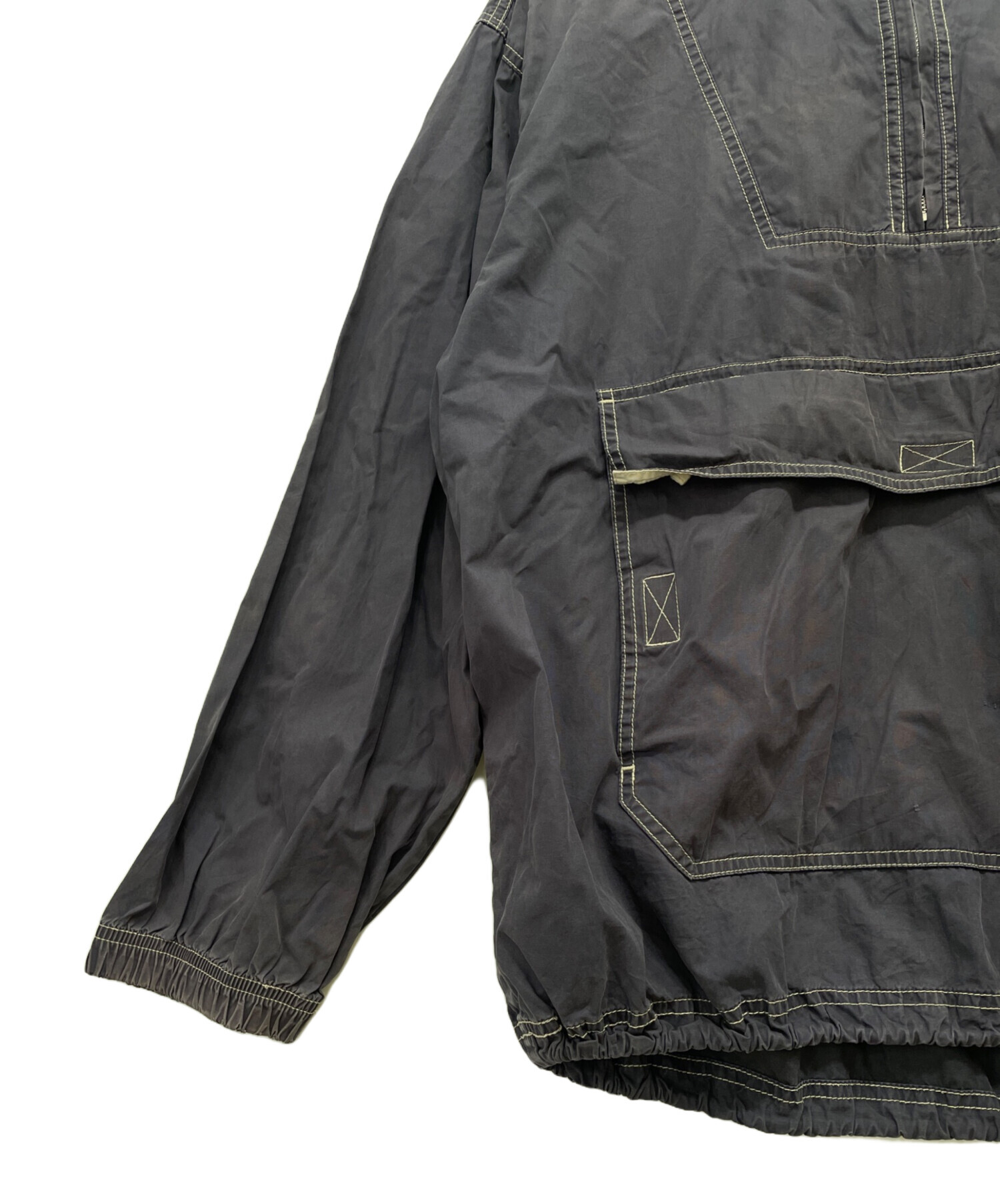 中古・古着通販】GAP (ギャップ) コットンアノラックパーカー ネイビー