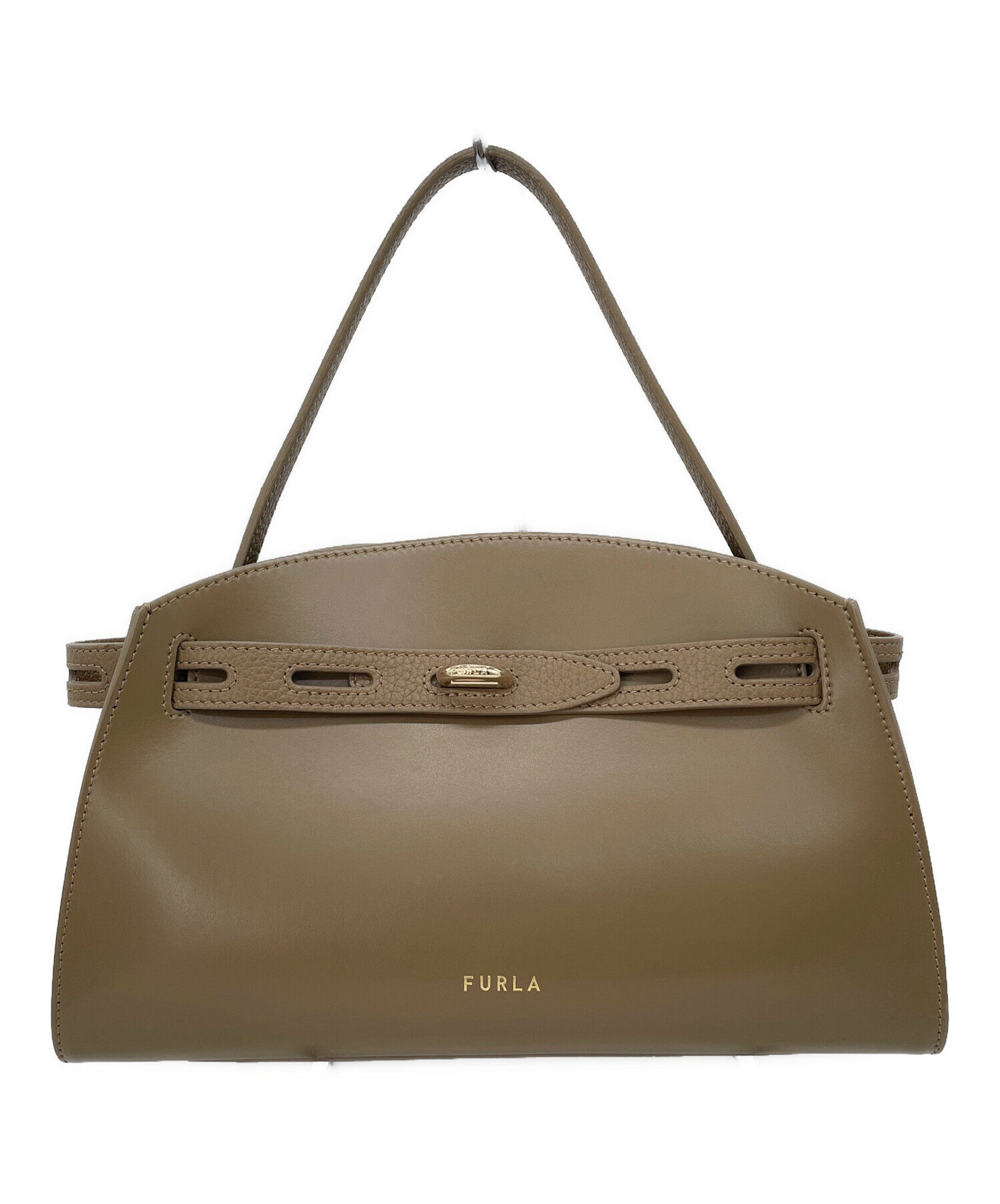 中古・古着通販】FURLA (フルラ) 2WAYショルダーバッグ ベージュ 