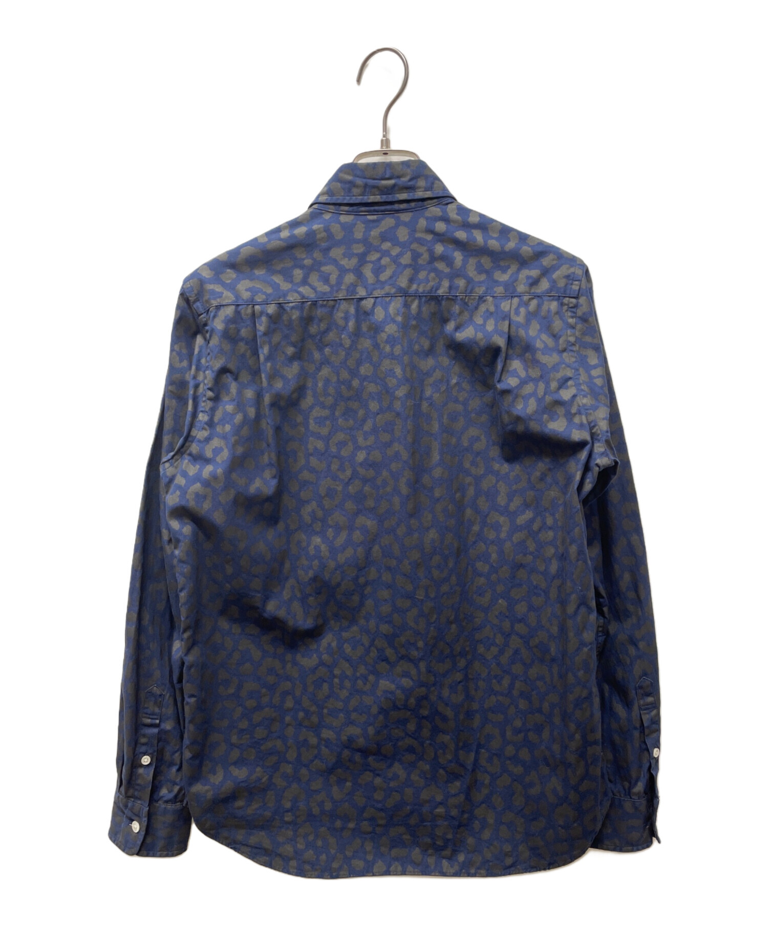 中古・古着通販】WACKO MARIA (ワコマリア) レオパードシャツ ネイビー