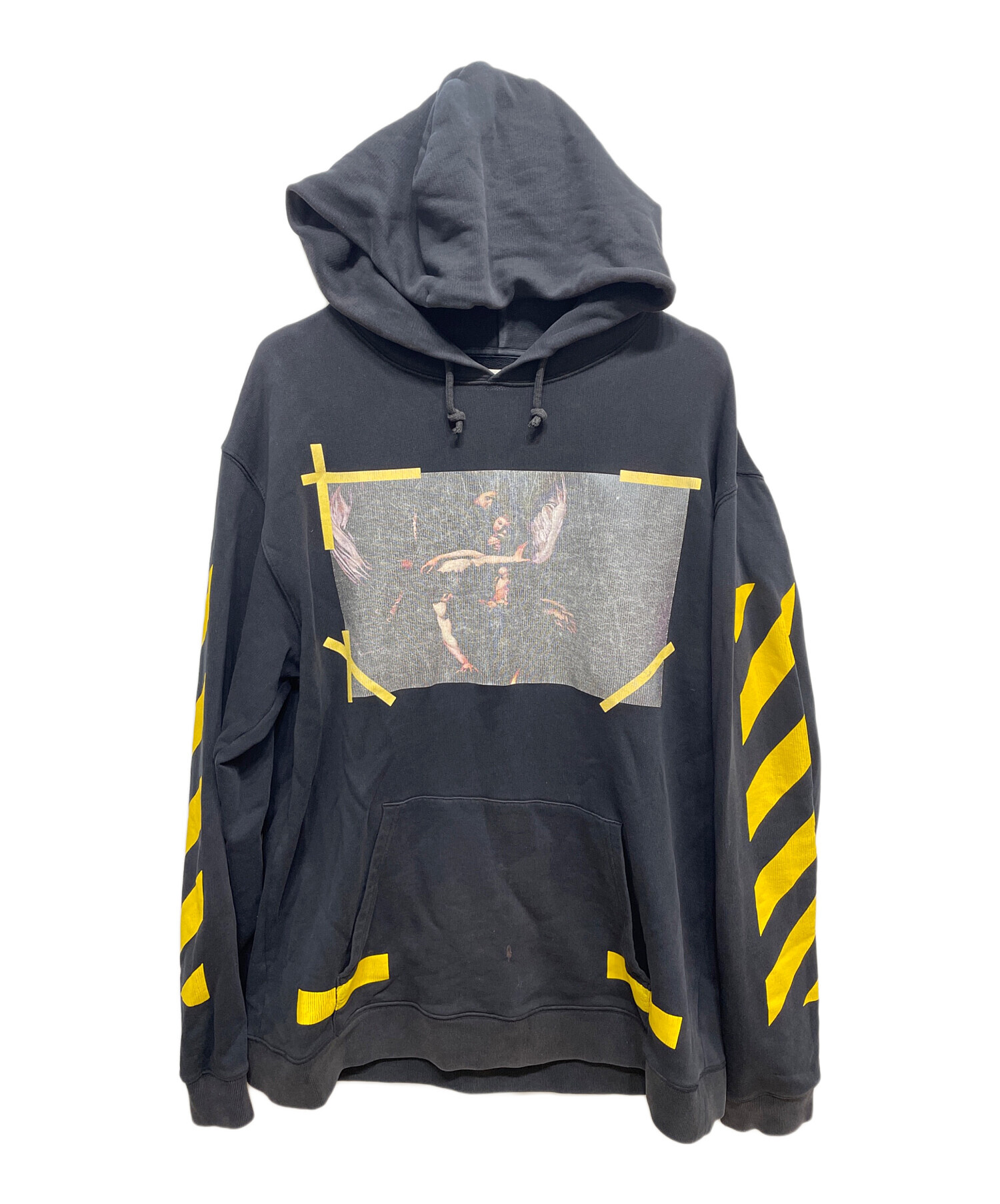 中古・古着通販】OFFWHITE (オフホワイト) プルオーバーパーカー