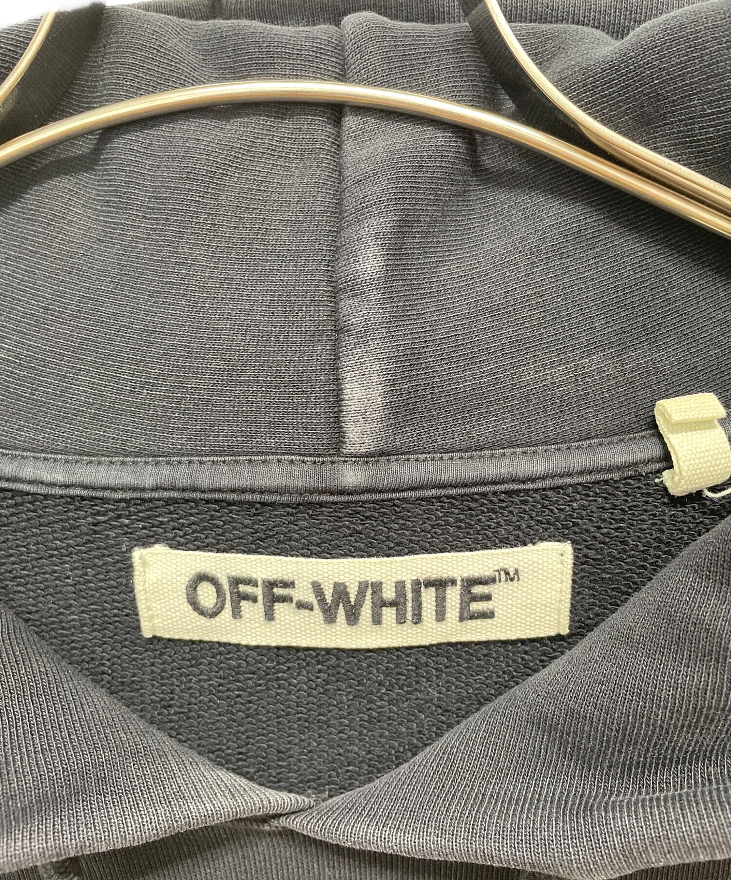 中古・古着通販】OFFWHITE (オフホワイト) プルオーバーパーカー