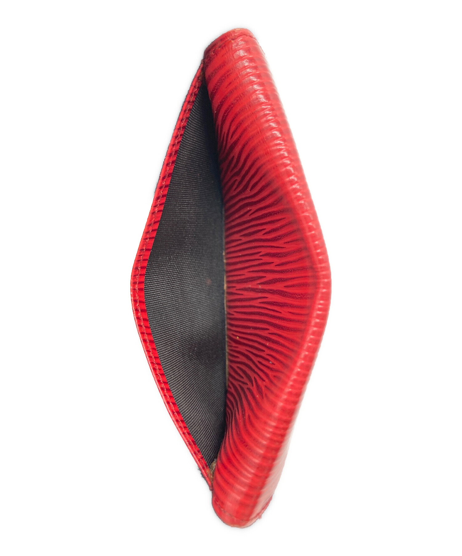 Louis Vuitton レッド ケース 中古・古着通販】LOUIS VUITTON (ルイ ヴィトン) カードケース レッド